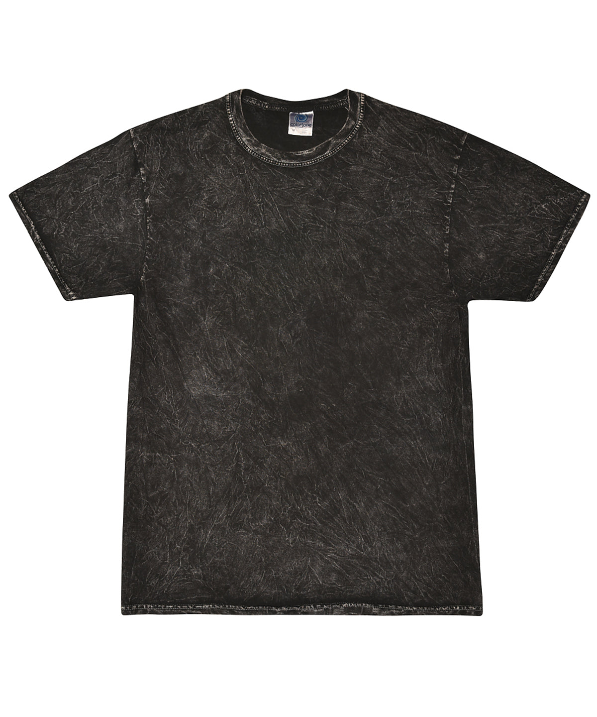 T-Shirts - Unik Tie-Dye T-shirt för Stil och Komfort Mineral Black