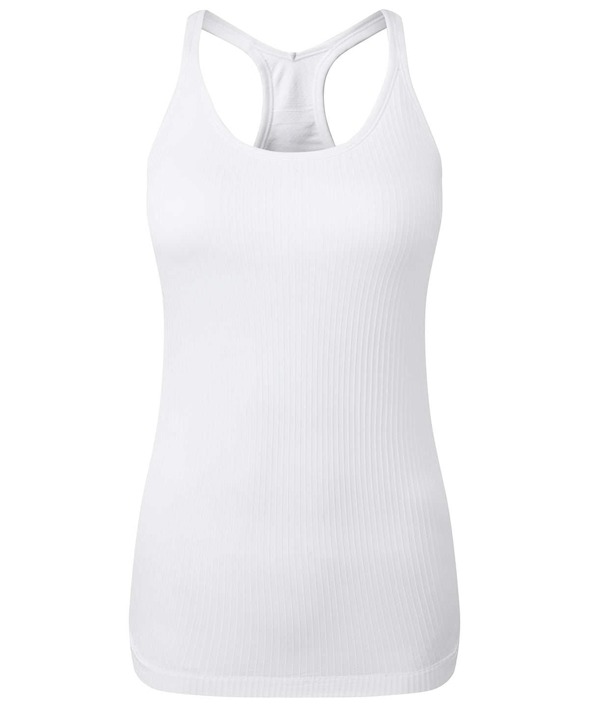 Vests - Dam TriDri Seamless 3D Fit Multi-Sport Sculpt Linne White