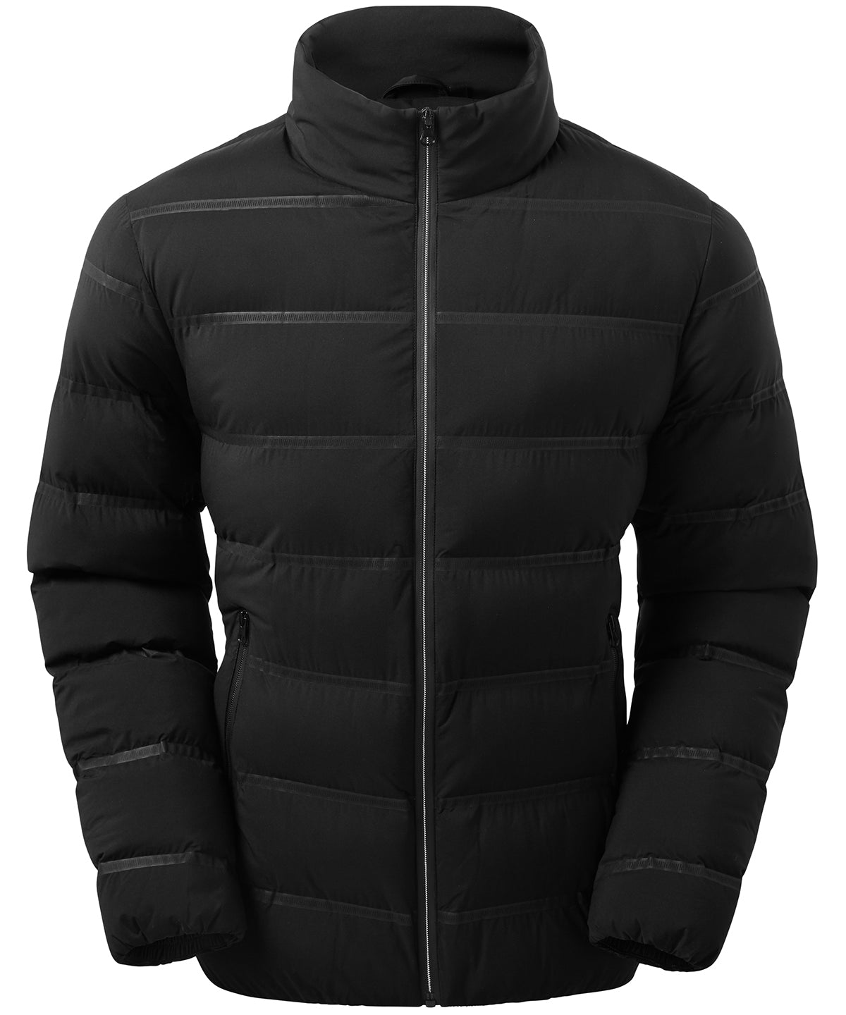 Jackets - Vadderad Jacka med Svetsade Sömmar Black