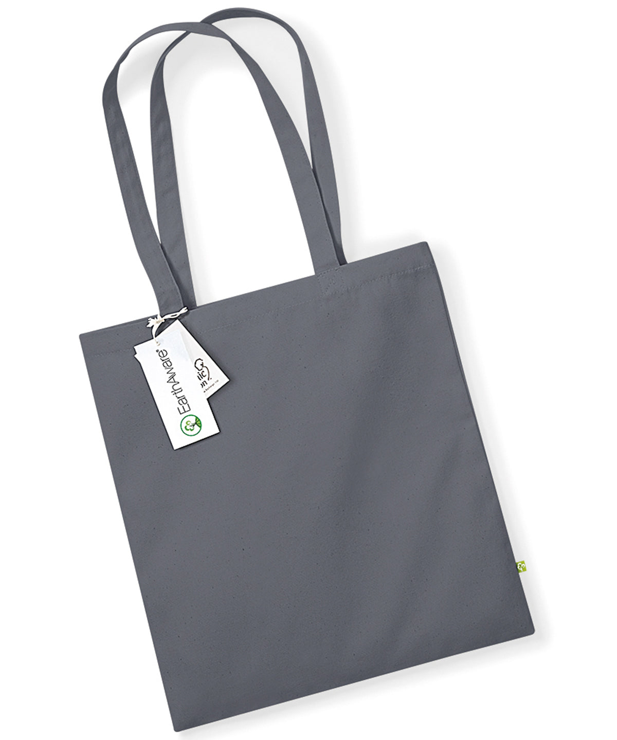 Bags - Ekologisk Tygväska Graphite Grey One size