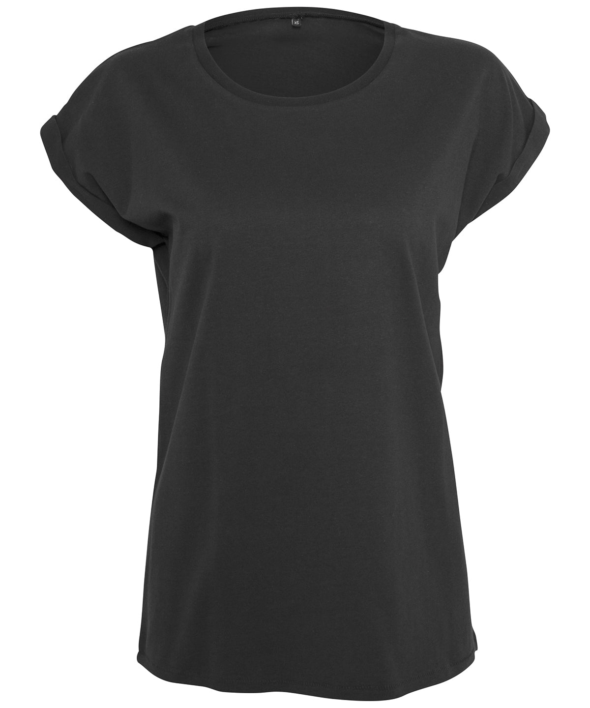 T-Shirts - Bas-t-shirt för dam med insydd passform Black