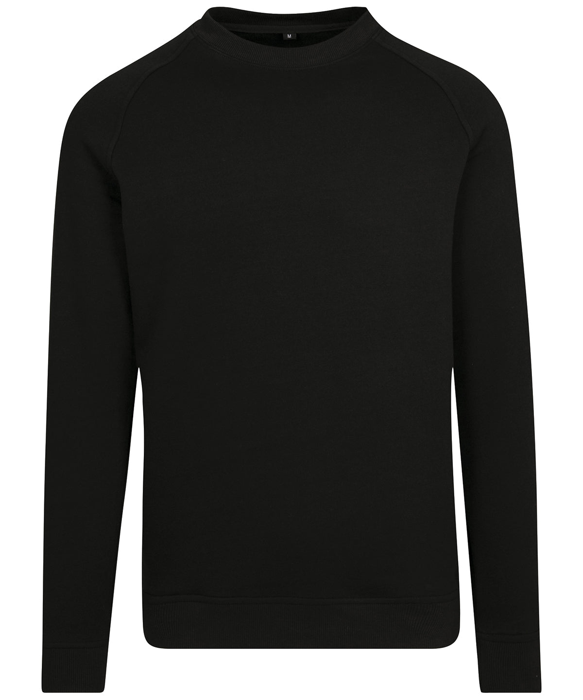 Sweatshirts - Raglan sweatshirt med crew neck Black