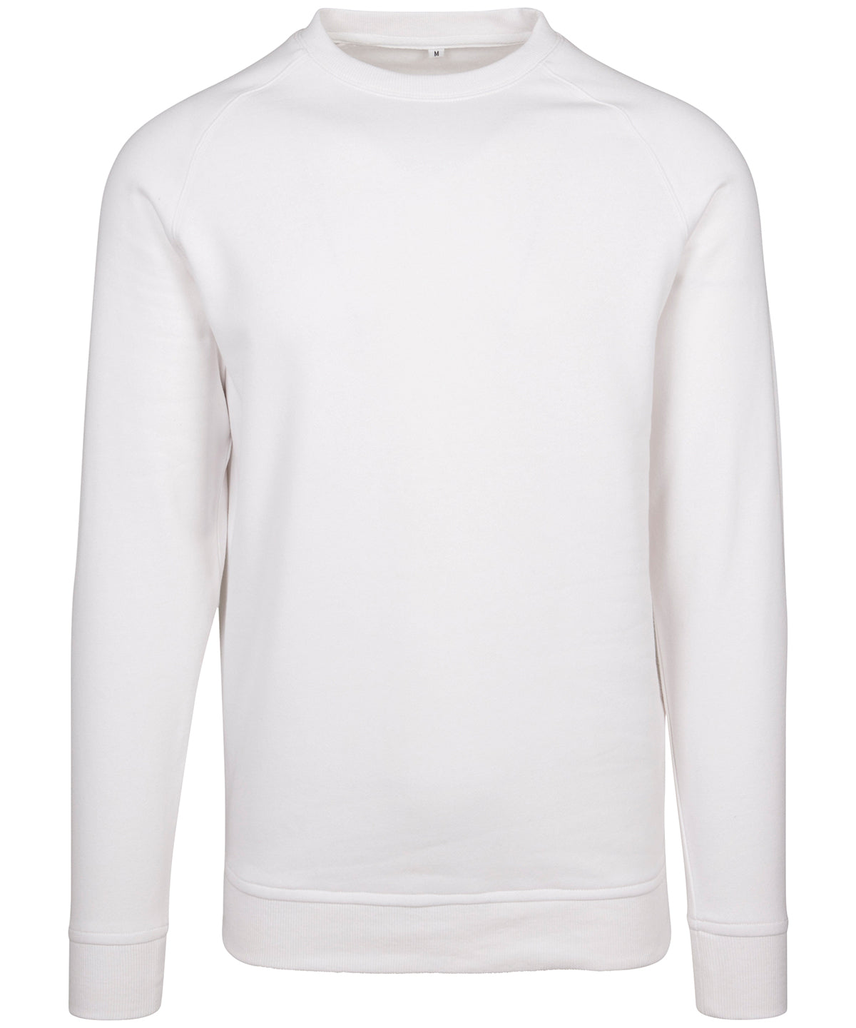 Sweatshirts - Raglan sweatshirt med crew neck White