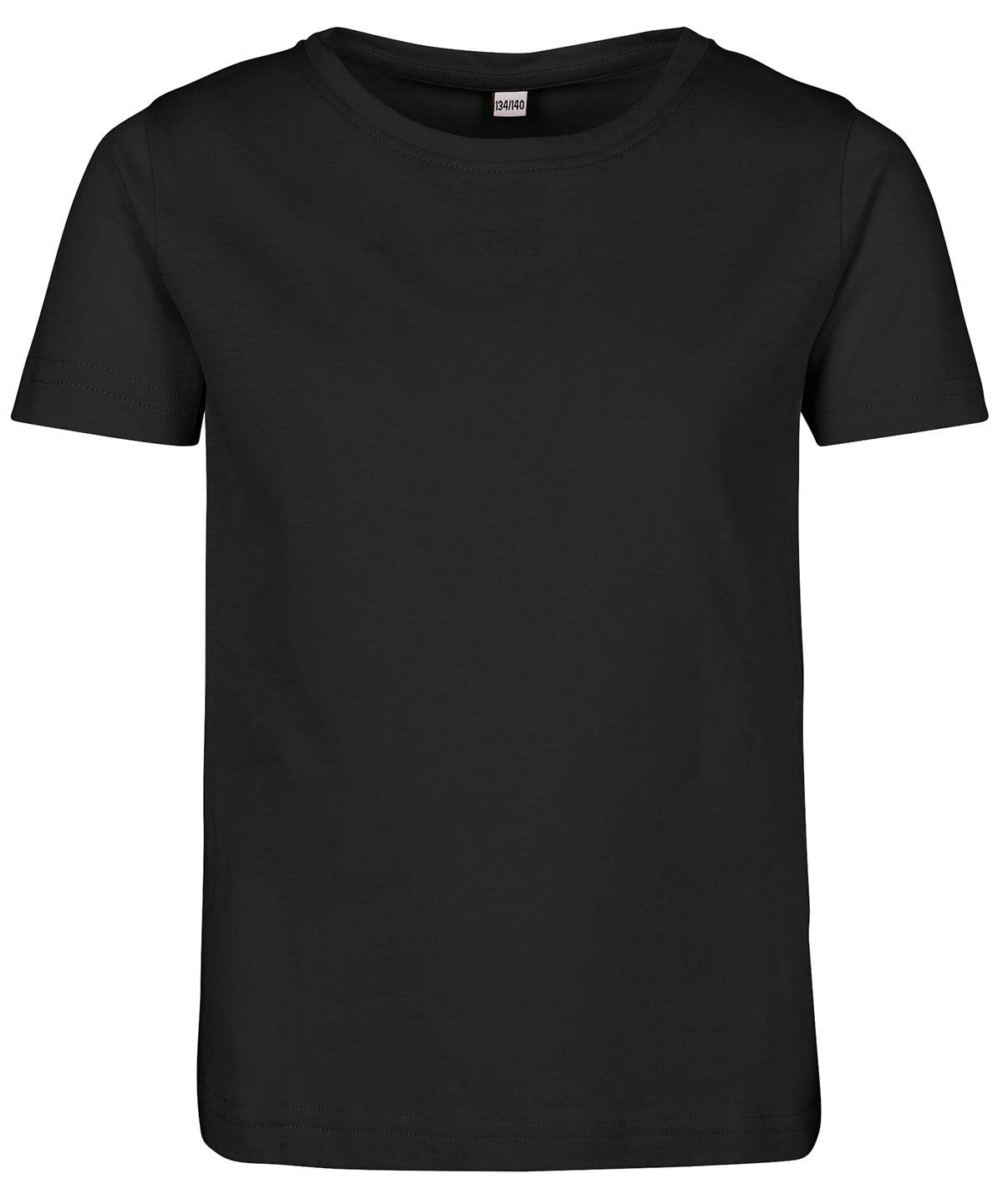 T-Shirts - Kortärmad t-shirt för tjejer – klassisk look Black