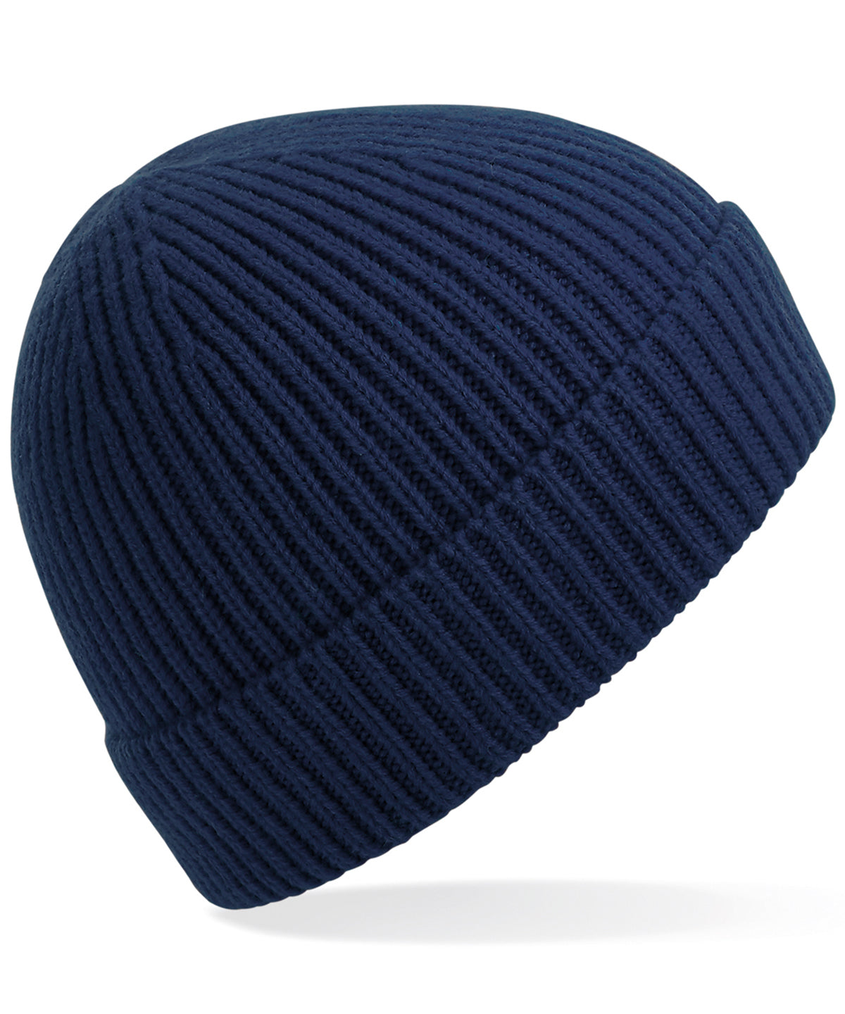 Beanies - Ribbad Mössa Oxford Navy One size