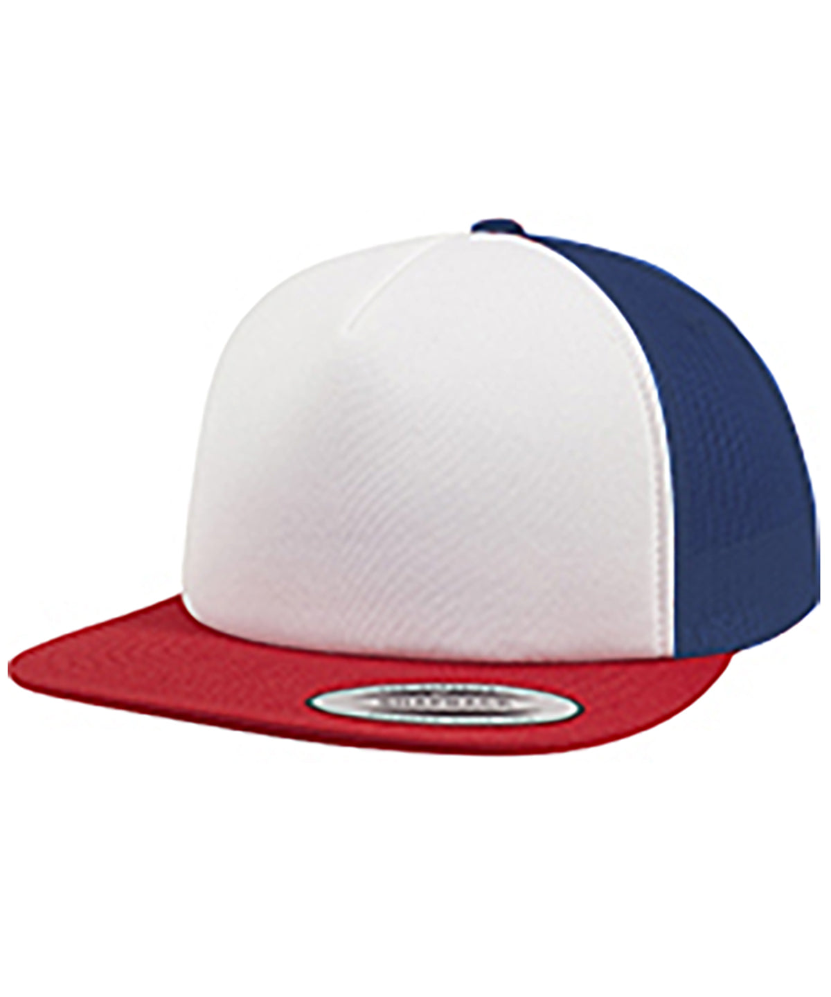 Caps - Klassisk truckerkeps i skum Red White Royal One size