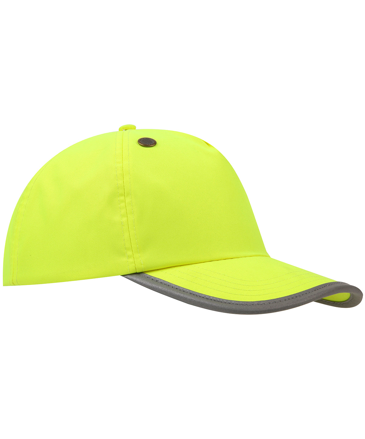 Caps - Stilfull och Bekväm Lättviktsskyddskeps Hivis Yellow One size