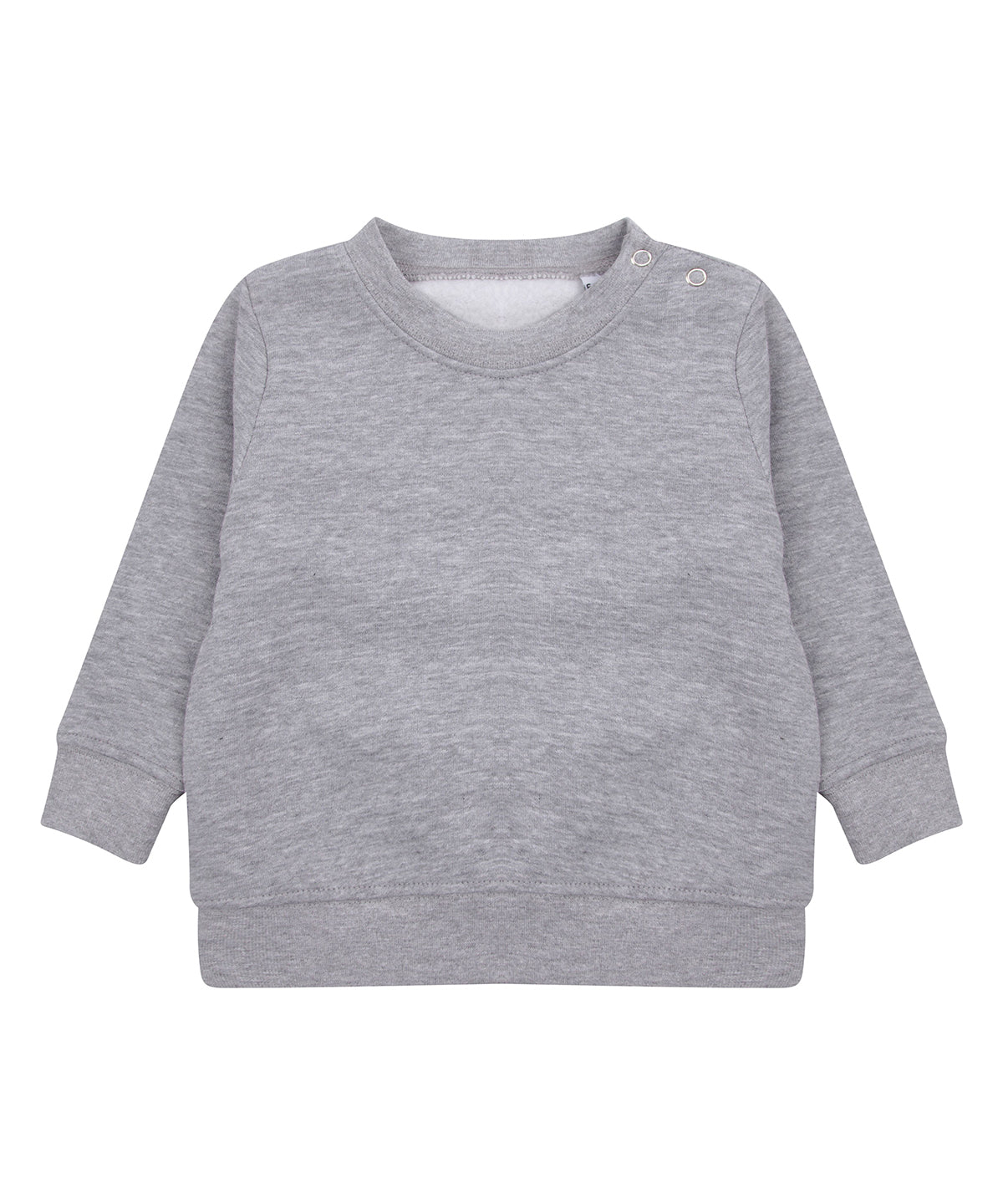 Sweatshirts - Bekväm och Säker Tröja för Barn med Tryckknappar Heather Grey