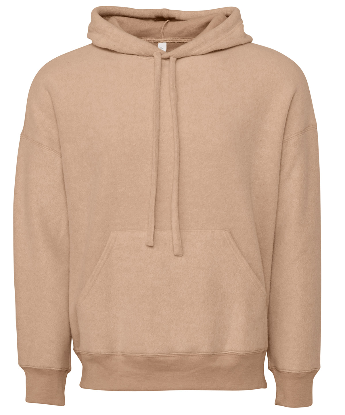 Hoodies - Unisex Sueded Fleece Hoodie Heather Oatmeal