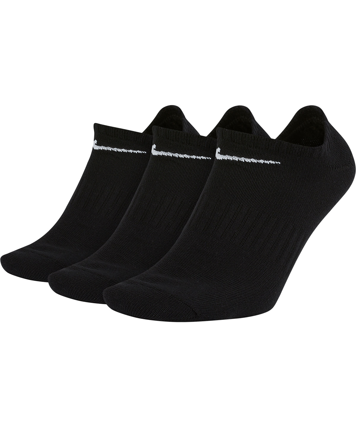 Socks - Nike Vardagsstrumpor Lättvikt No-Show (3 par) Black