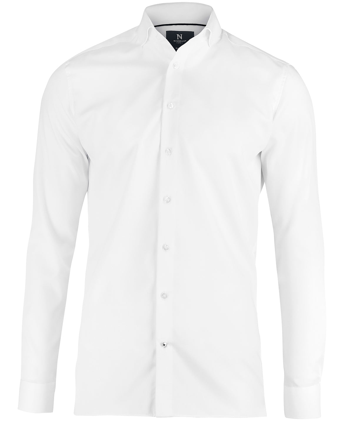 Shirts - Portland slimmad strykfri skjorta – elegant passform White