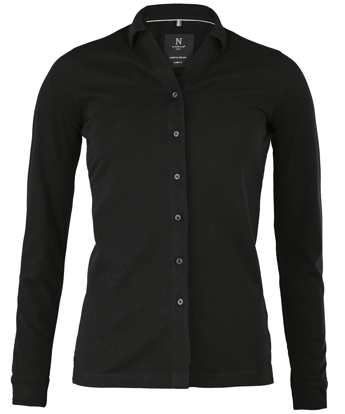 Shirts - Kingston stretch deluxe pikéskjorta för dam – stil och komfort Black