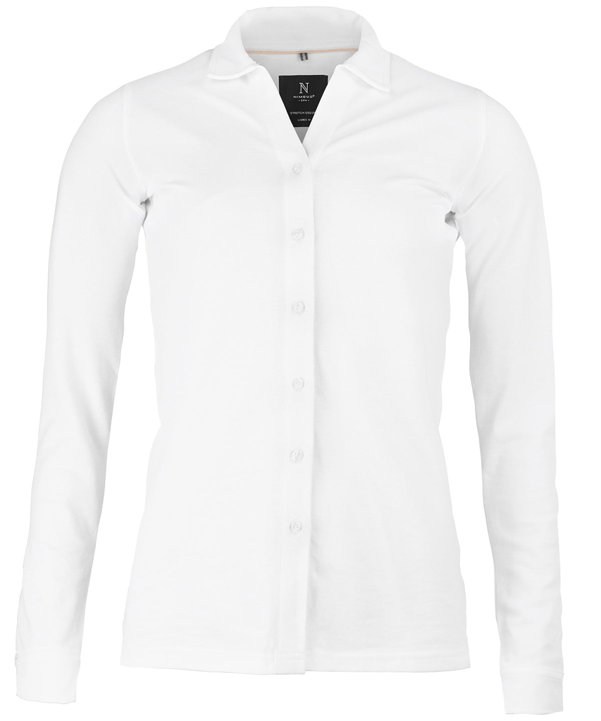 Shirts - Kingston stretch deluxe pikéskjorta för dam – stil och komfort White