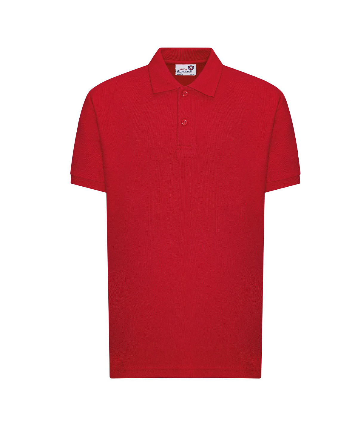 Polos - Kids academy piké Red