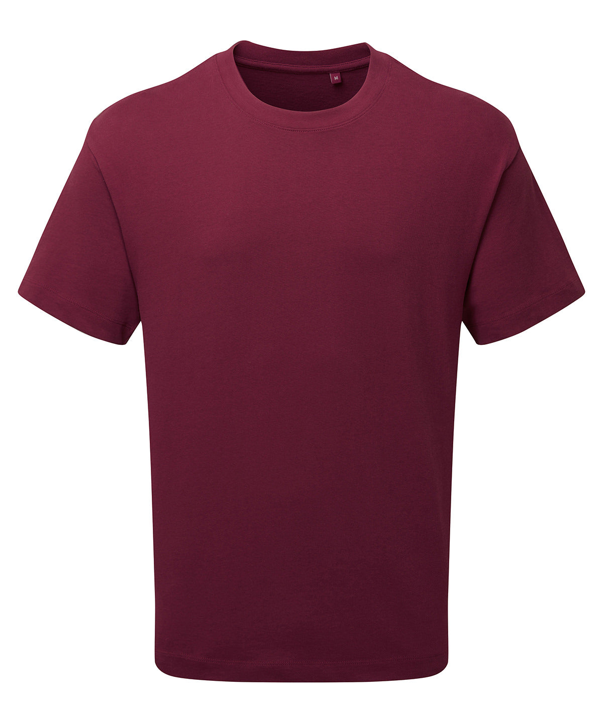 T-Shirts - Anthem t-shirt i tung ekologisk kvalitet Burgundy