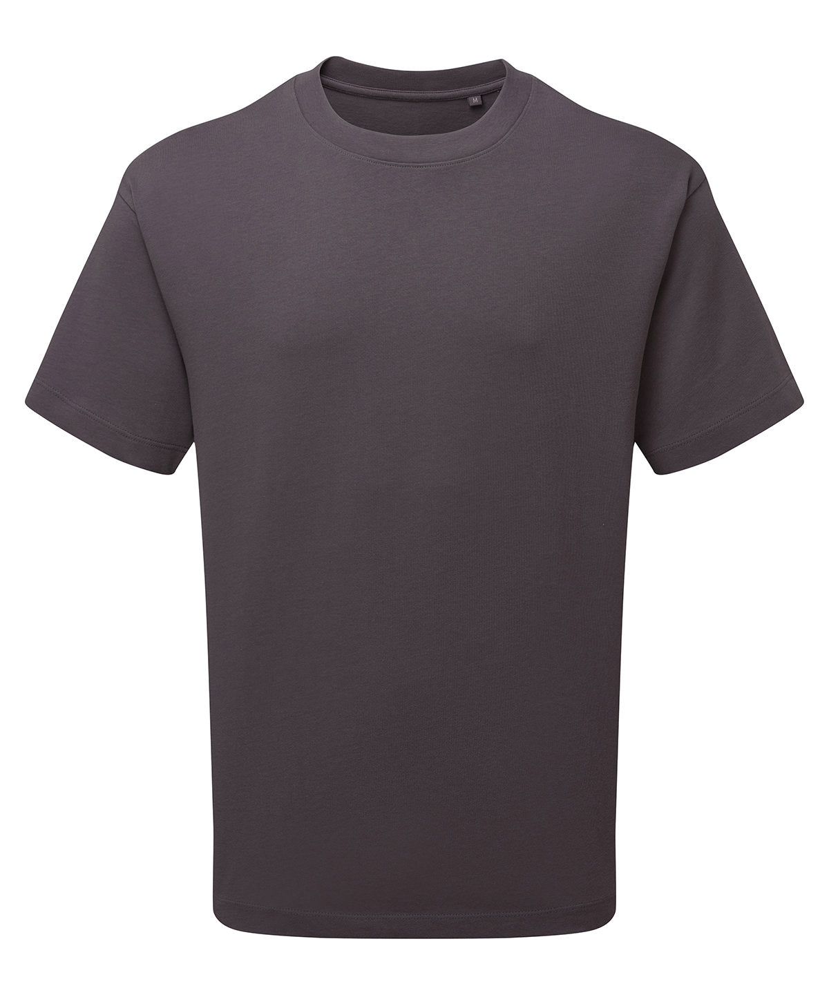 T-Shirts - Anthem t-shirt i tung ekologisk kvalitet Charcoal