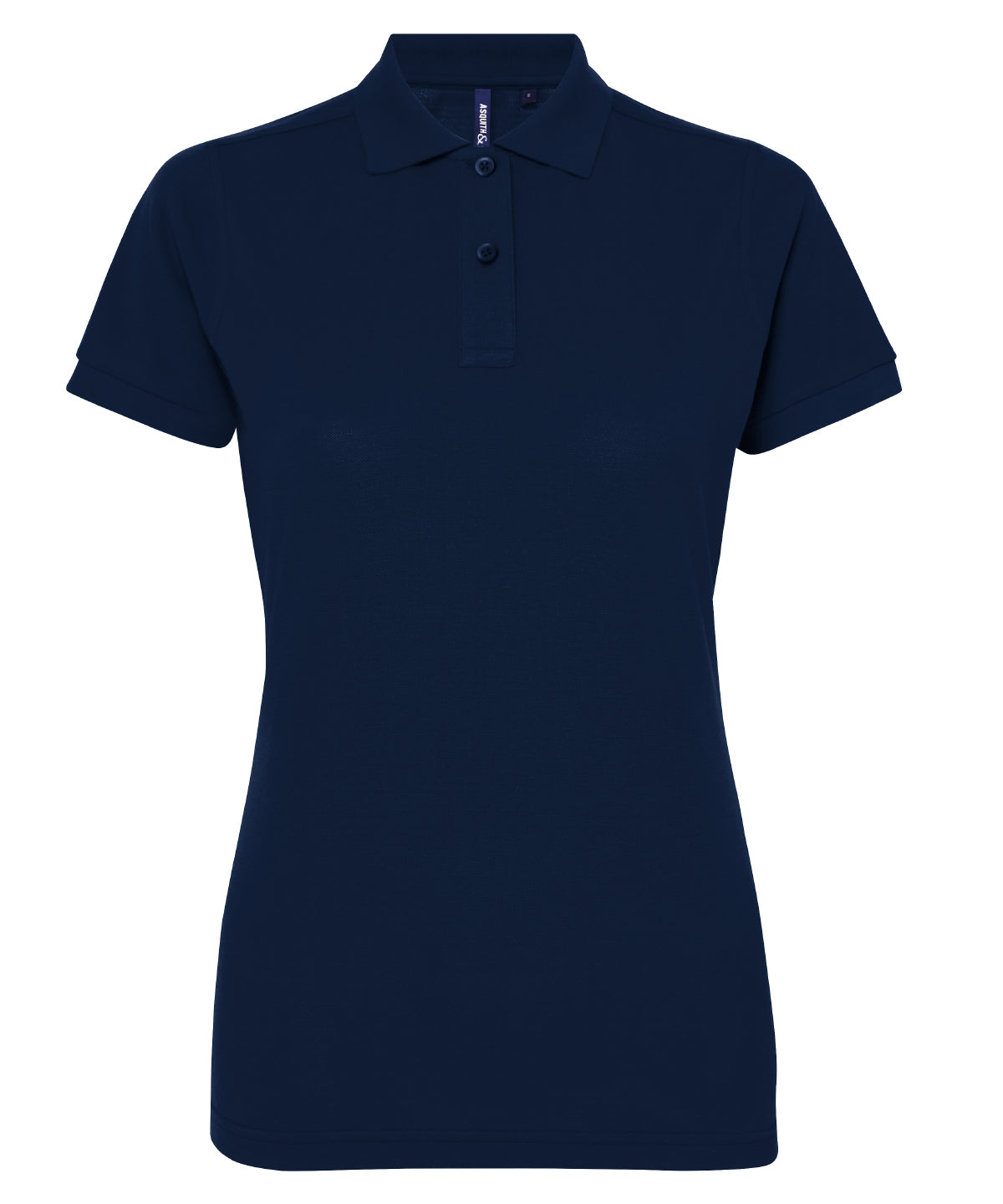 Polos - Polycotton dam-piké Navy