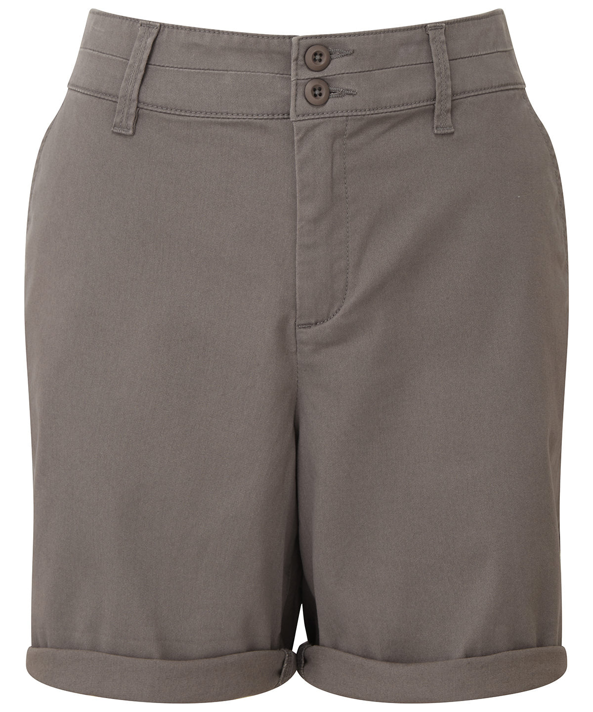 Shorts - Lätta Damchinoshorts Slate