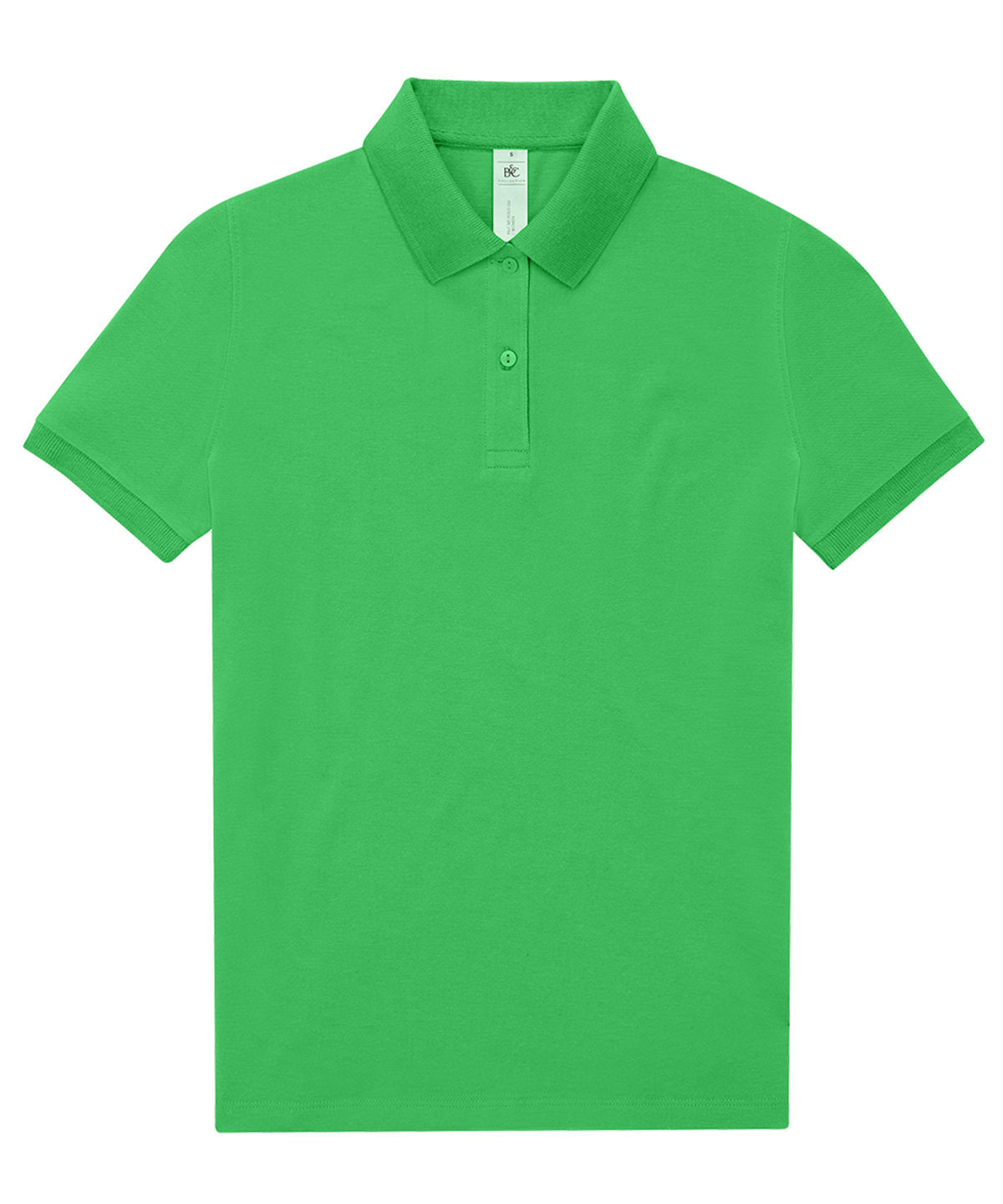 Polos - B&C 180 piké – tidlös elegans och mångsidighet Apple Green