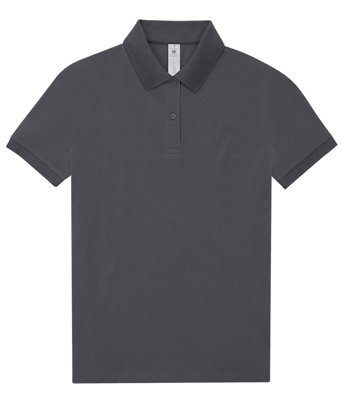 Polos - B&C 180 piké – tidlös elegans och mångsidighet Dark Grey