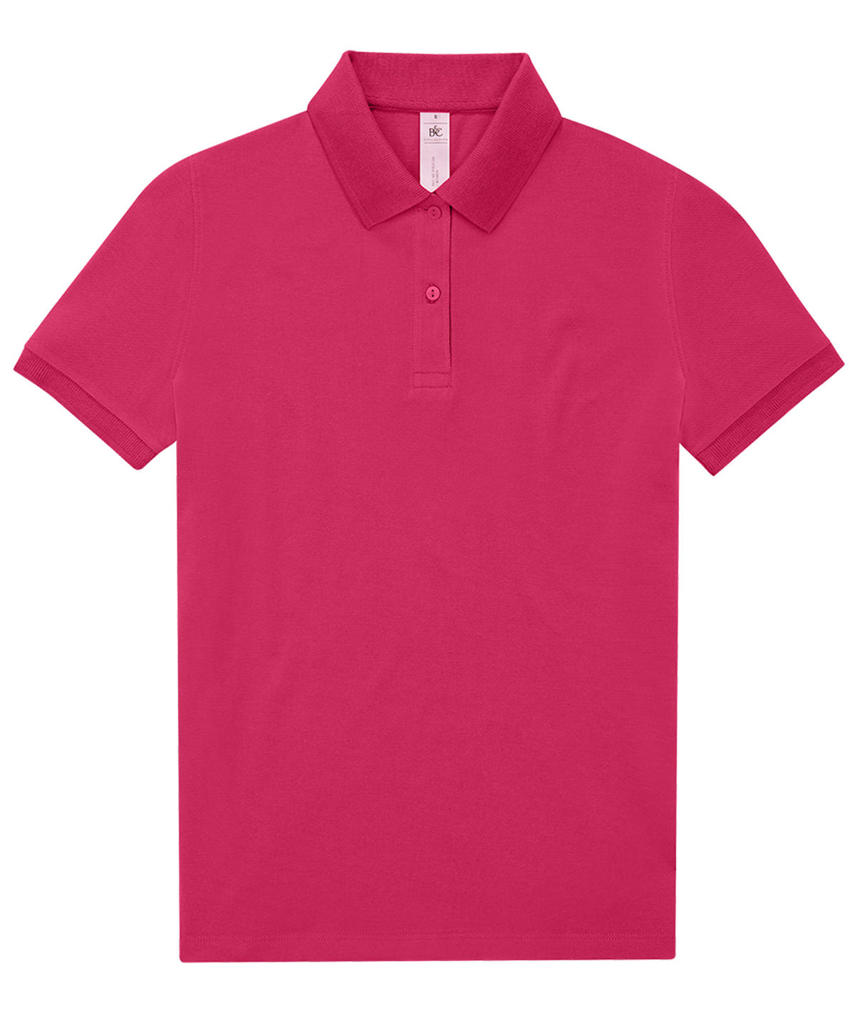 Polos - B&C 180 piké – tidlös elegans och mångsidighet Meta Fuchsia