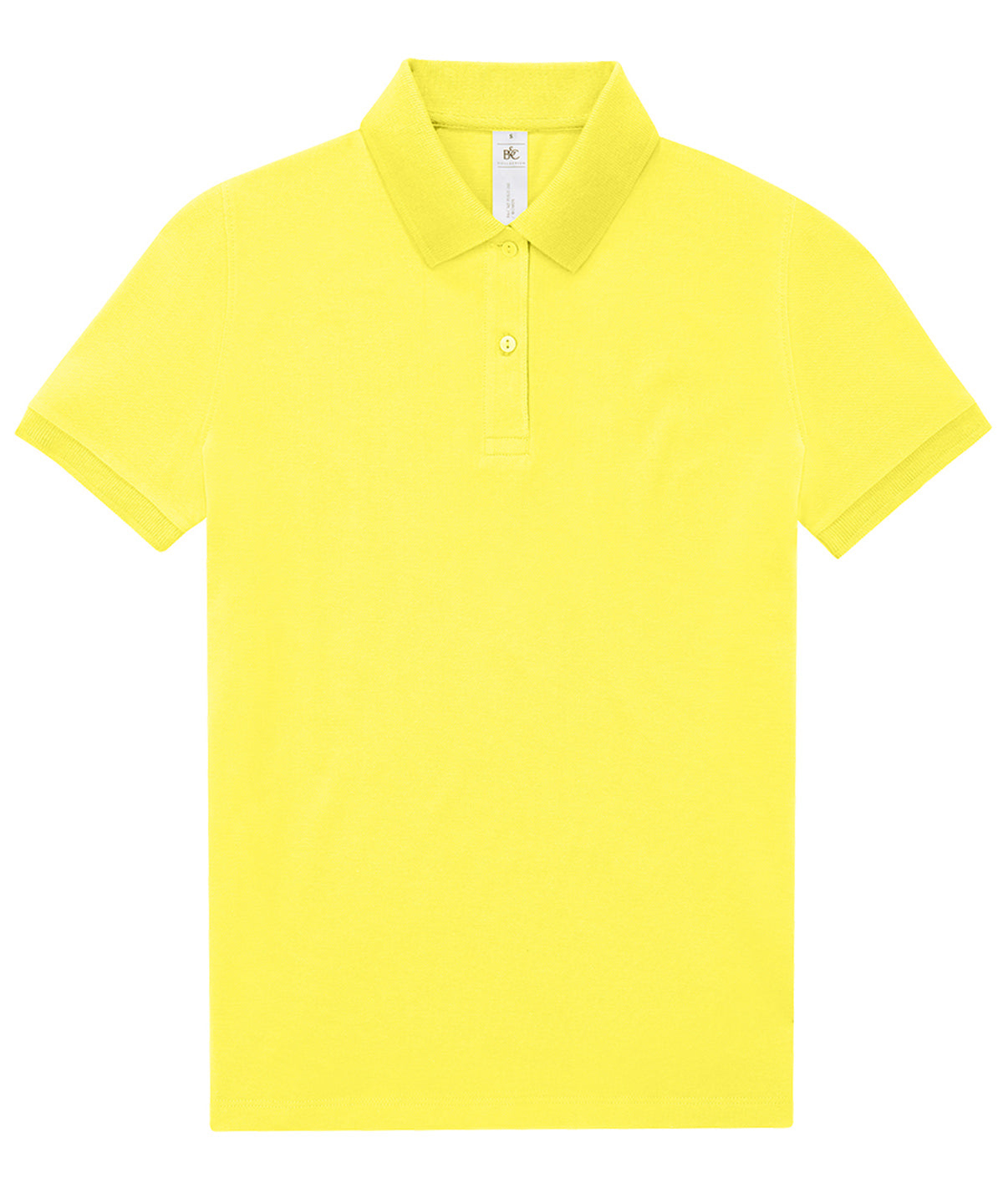 Polos - B&C 180 piké – tidlös elegans och mångsidighet Solar Yellow