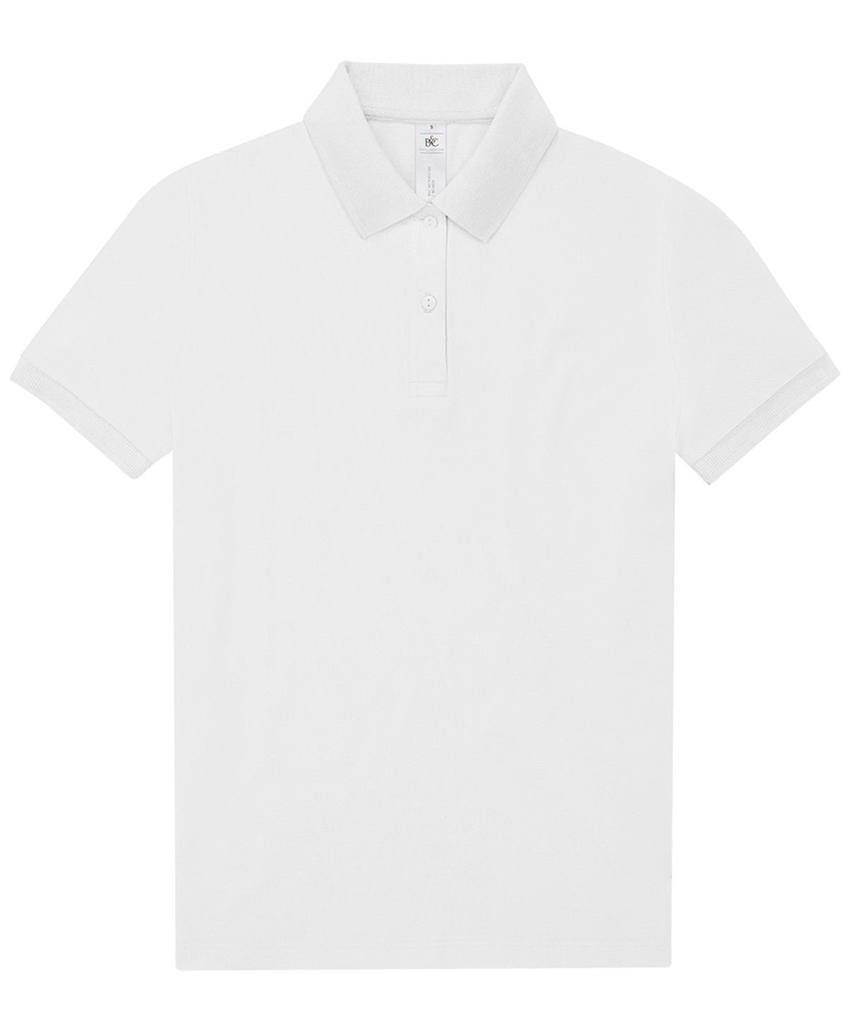 Polos - B&C 180 piké – tidlös elegans och mångsidighet White