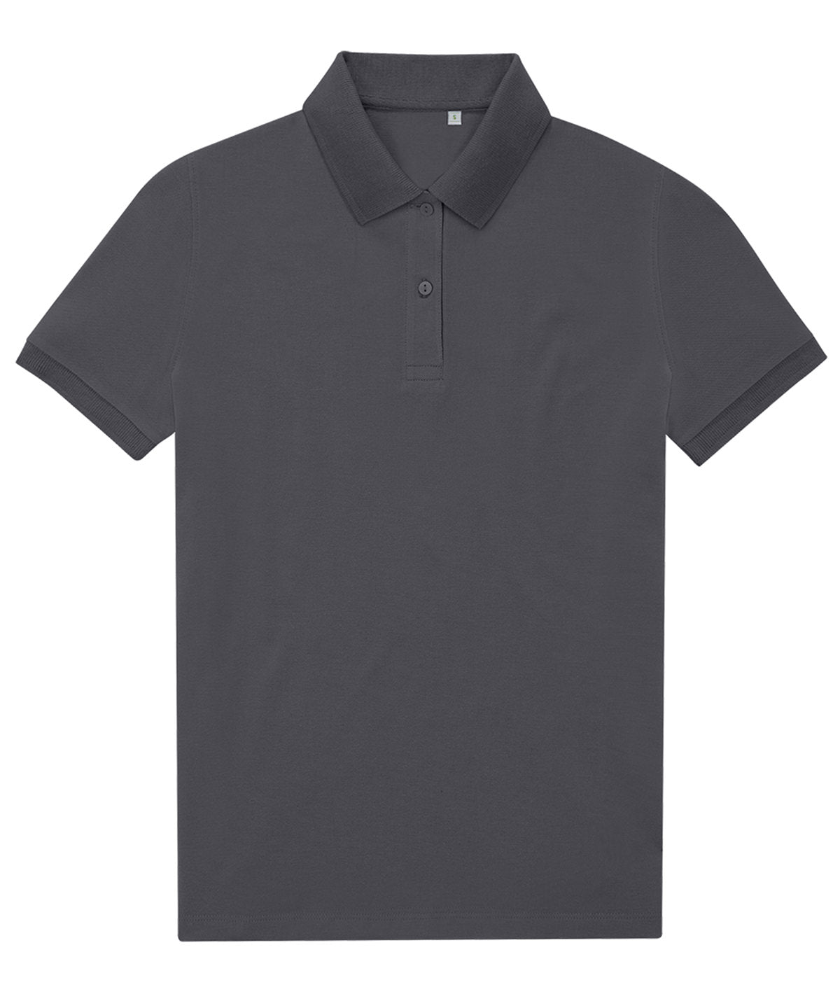 Polos - B&C my eco polo 65/35 för dam Dark Grey