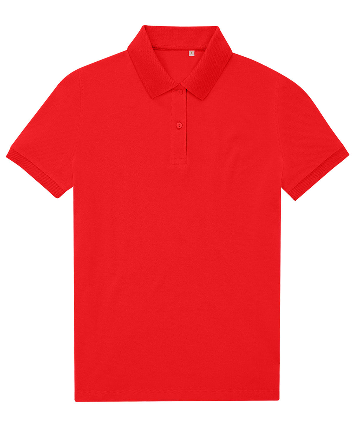 Polos - B&C my eco polo 65/35 för dam Pop Tomato