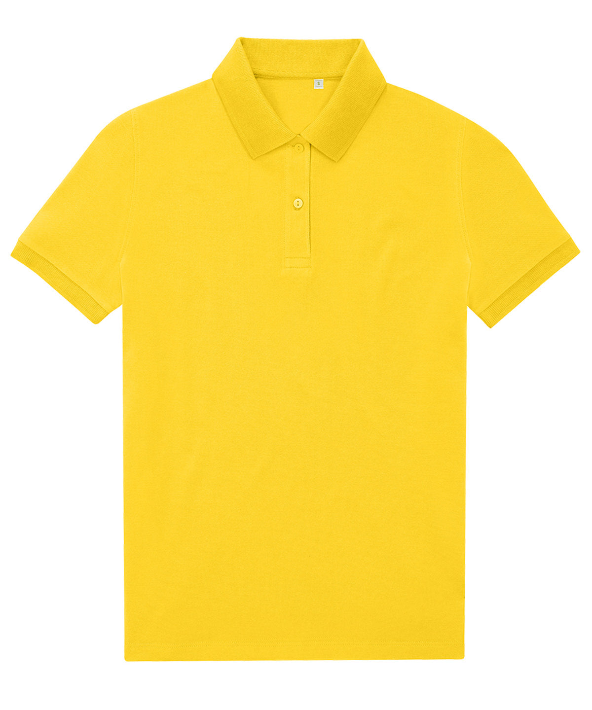 Polos - B&C pikétröja för dam Pop Yellow