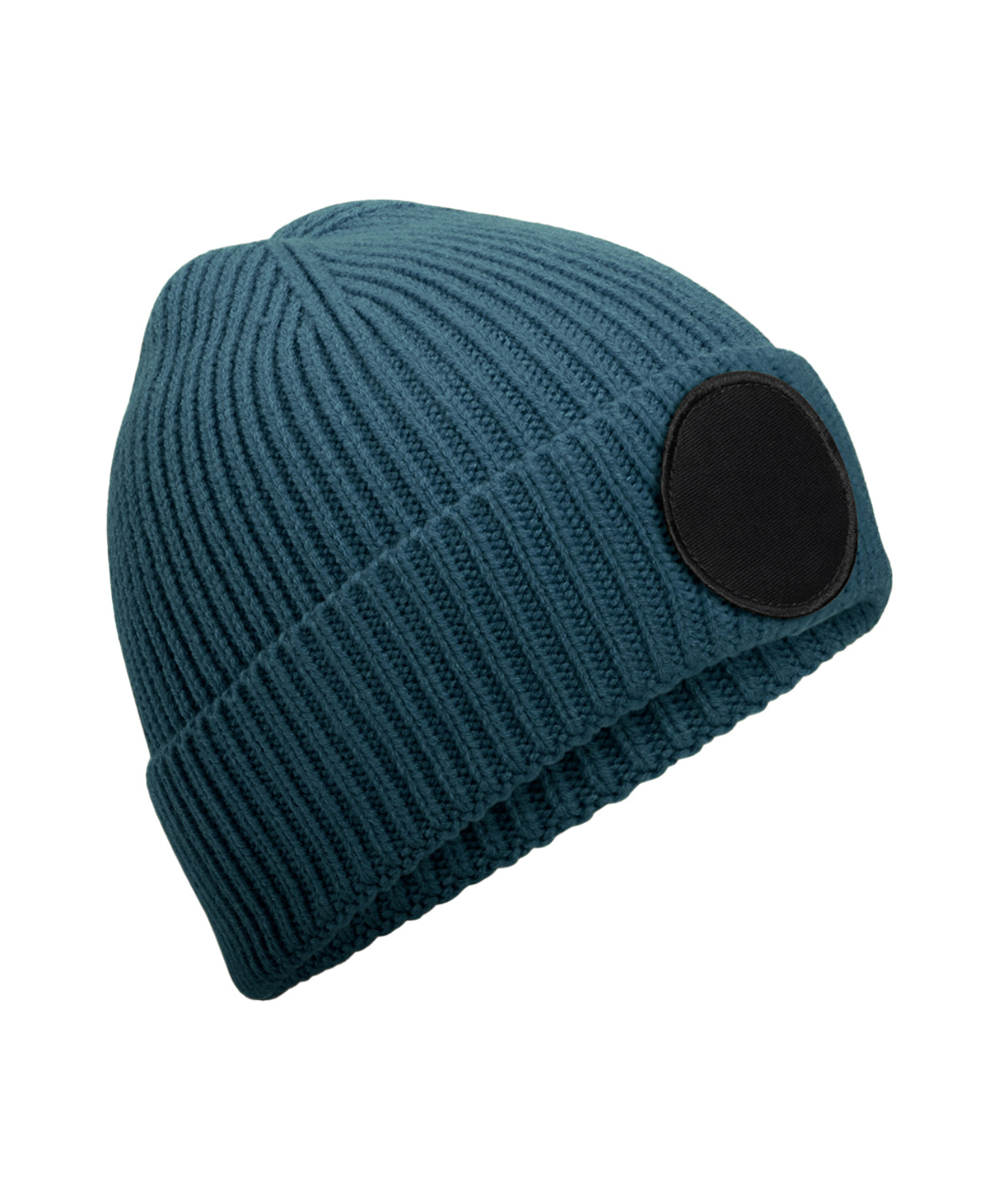 Beanies - Circular Fashion Patch Mössa Airforce Blue Black One Size