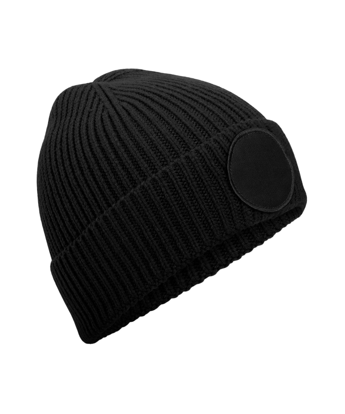 Beanies - Circular Fashion Patch Mössa Black One Size