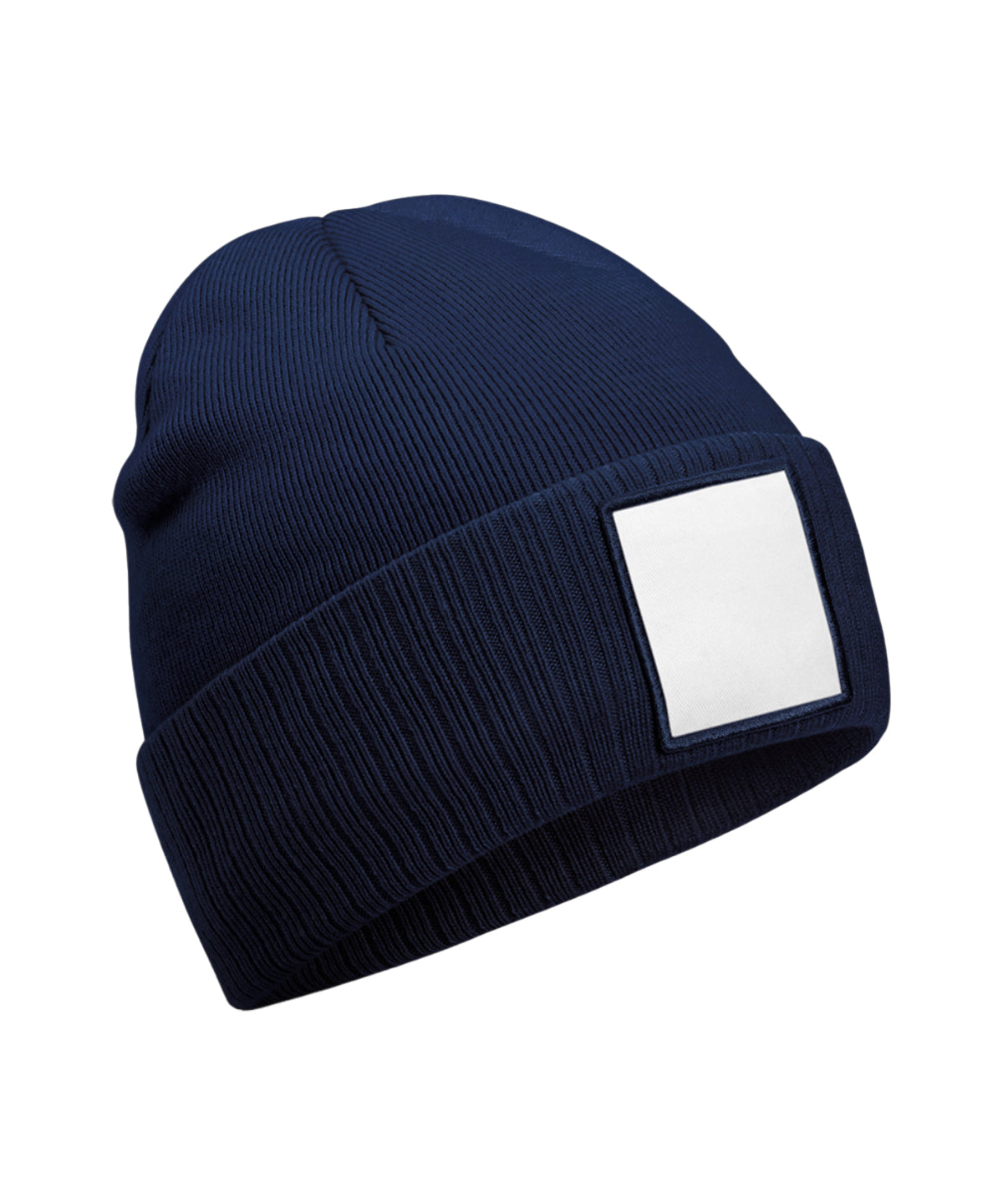 Beanies - Applikationspatch Mössa Oxford Navy White One Size