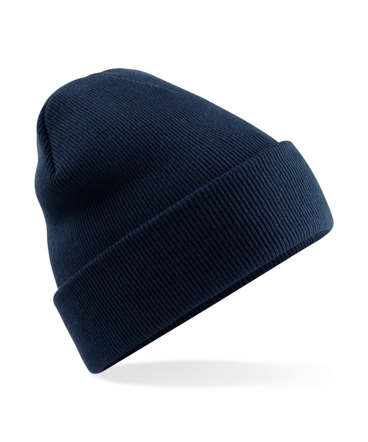 Beanies - Cuffed Beanie i Polylana™ – hållbar stil och komfort för alla French Navy One size