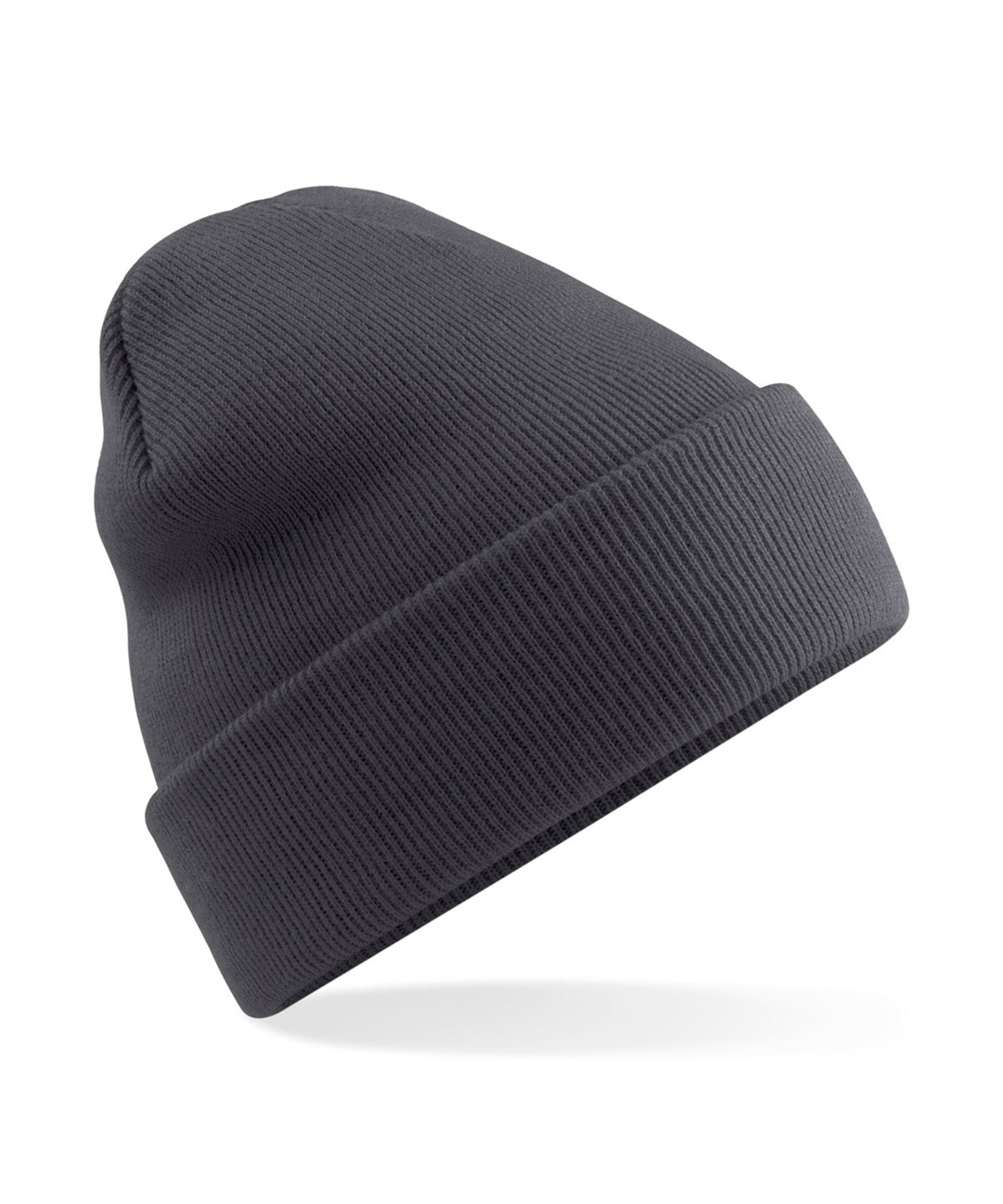 Beanies - Cuffed Beanie i Polylana™ – hållbar stil och komfort för alla Graphite Grey One size