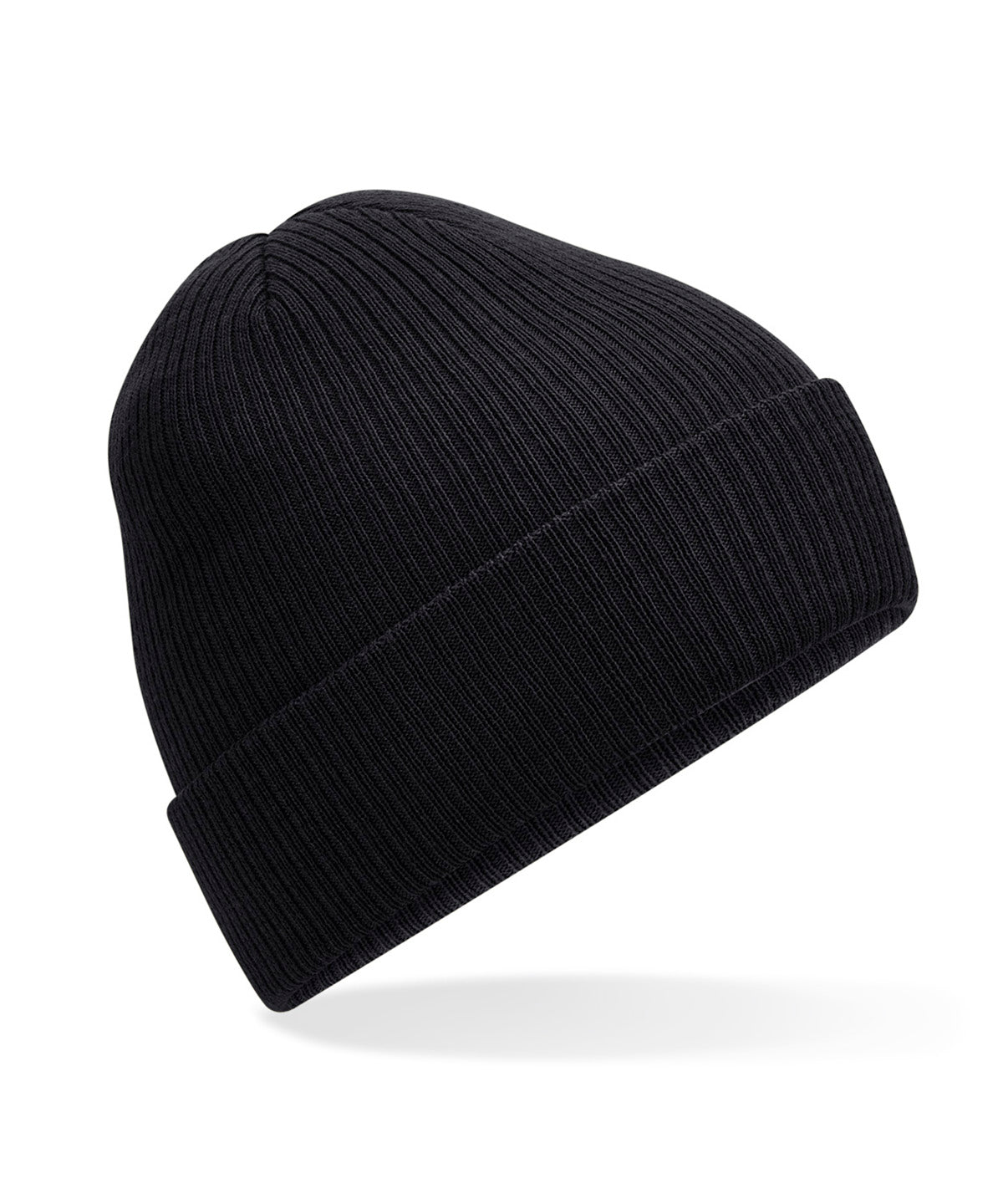 Beanies - Polylana™ Ribbad Mössa – stil och hållbarhet i perfekt balans Black One size