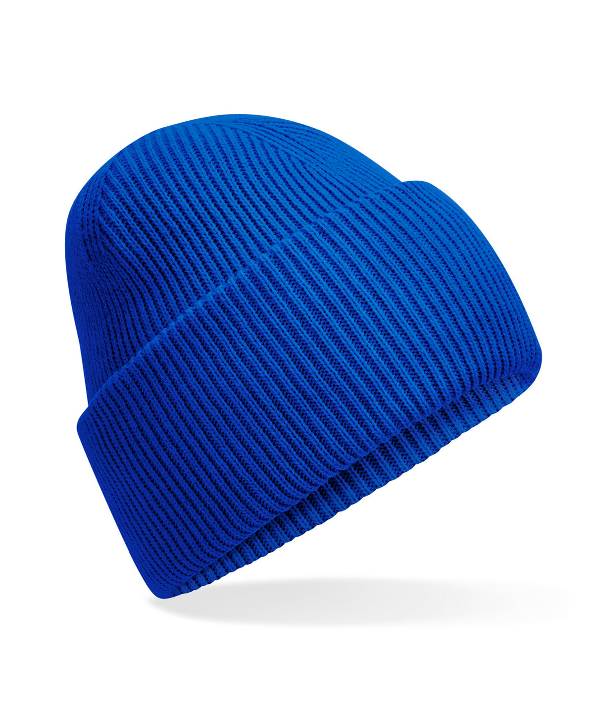 Beanies - Klassisk djupvikt mössa Bright Royal One size