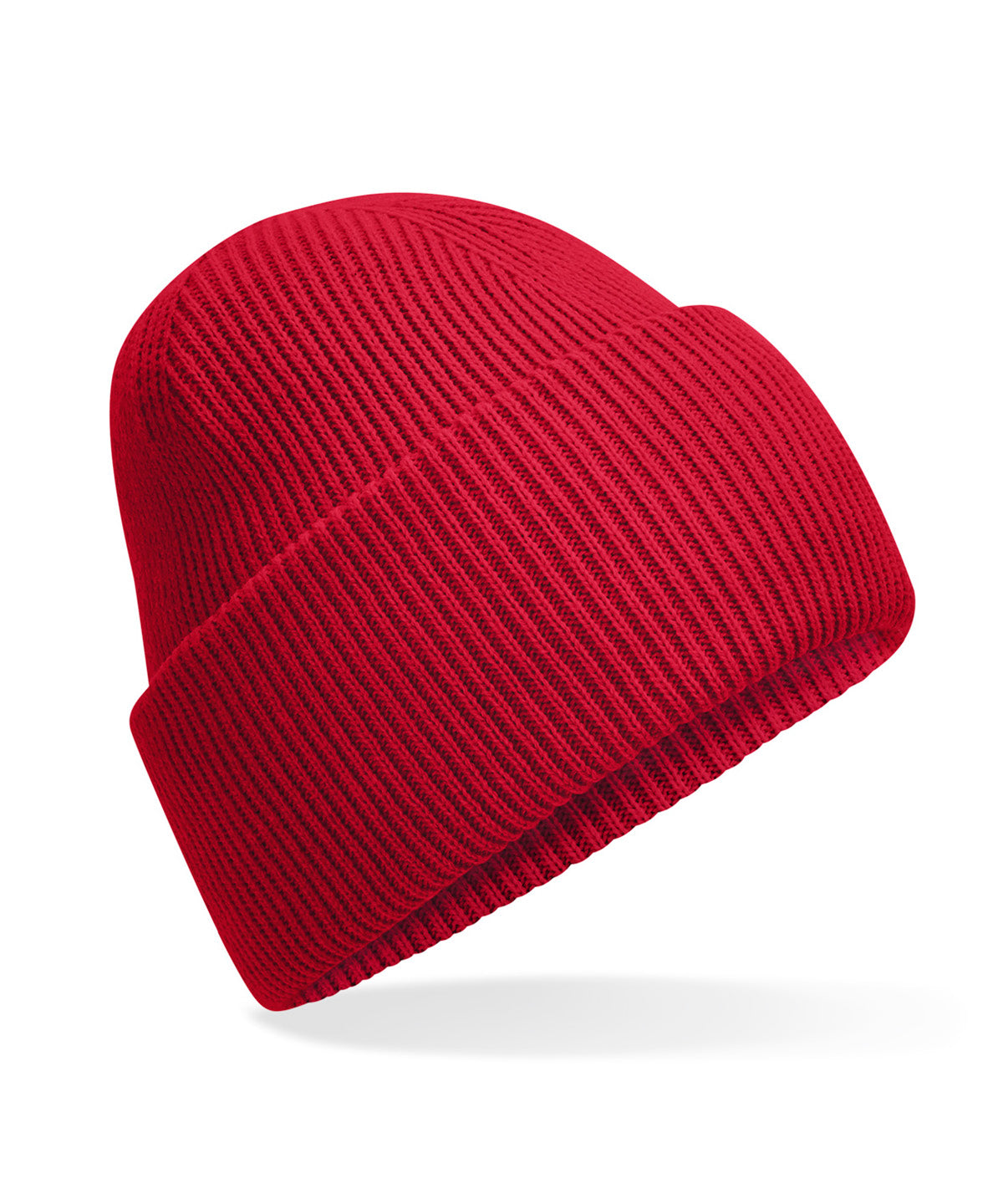 Beanies - Klassisk djupvikt mössa Classic Red One size