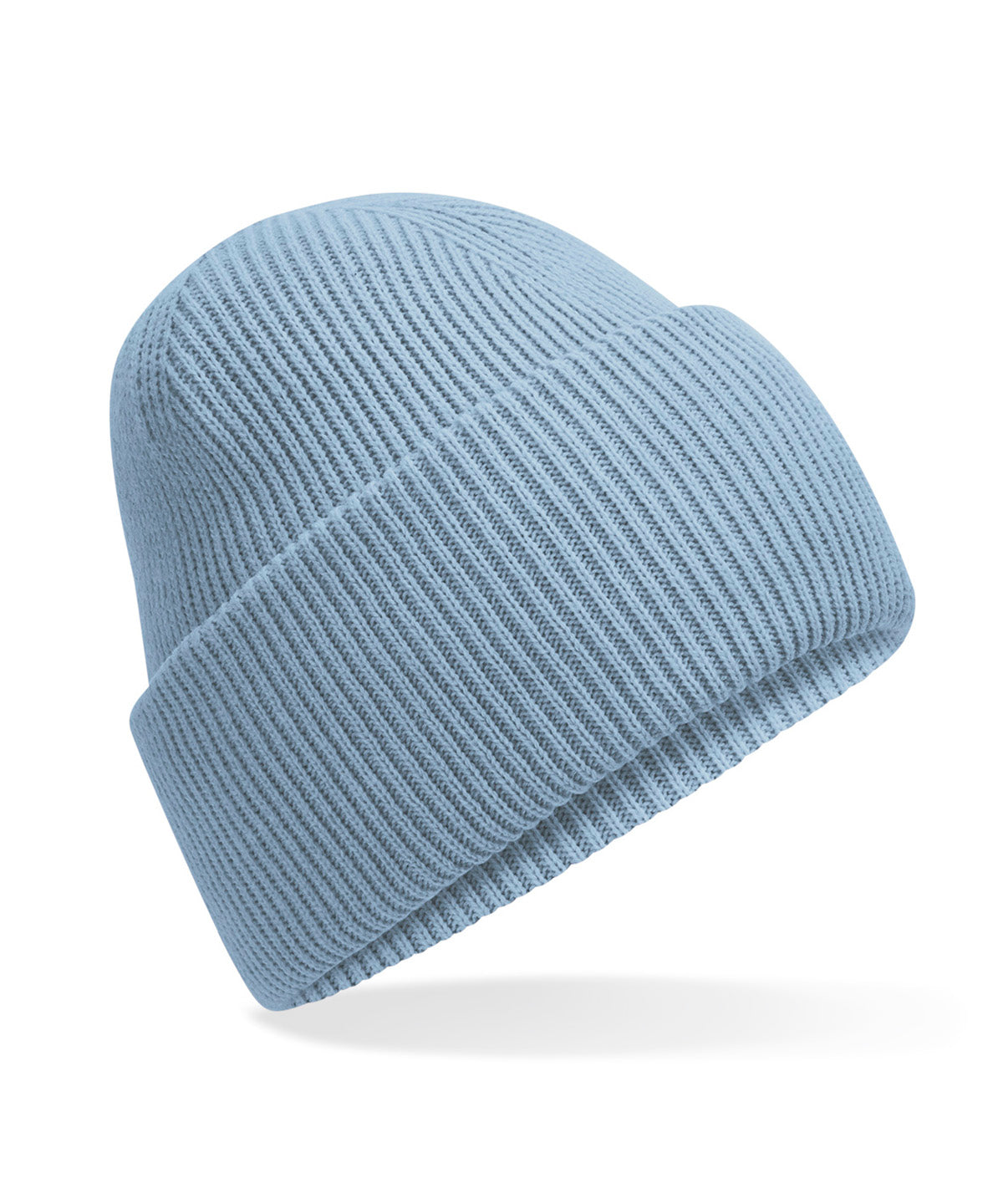 Beanies - Klassisk djupvikt mössa Dusty Blue One size