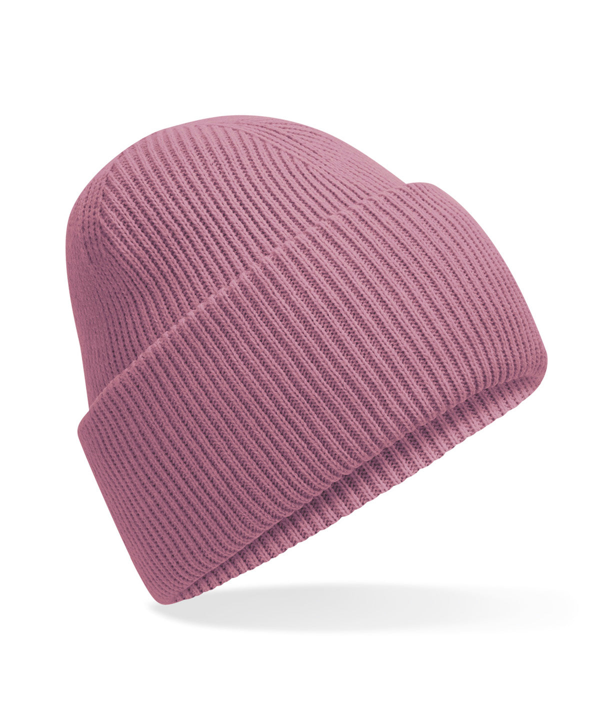 Beanies - Klassisk djupvikt mössa Dusty Purple One size