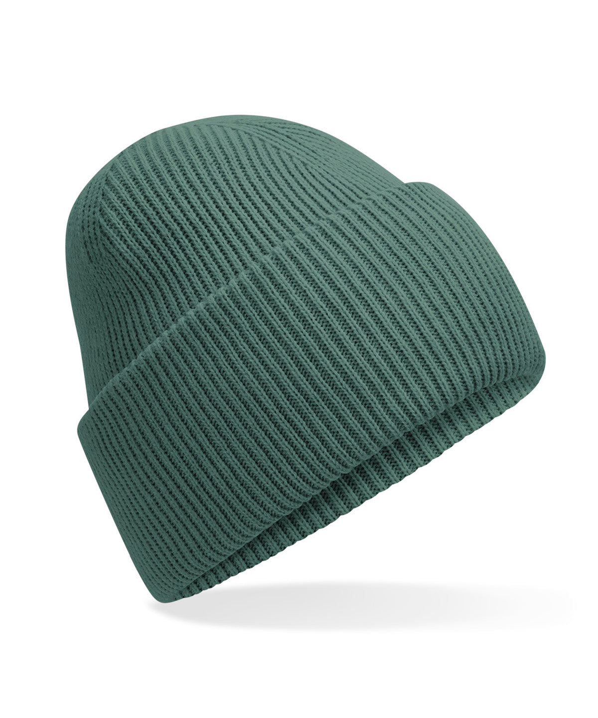 Beanies - Klassisk djupvikt mössa Marine Green One size