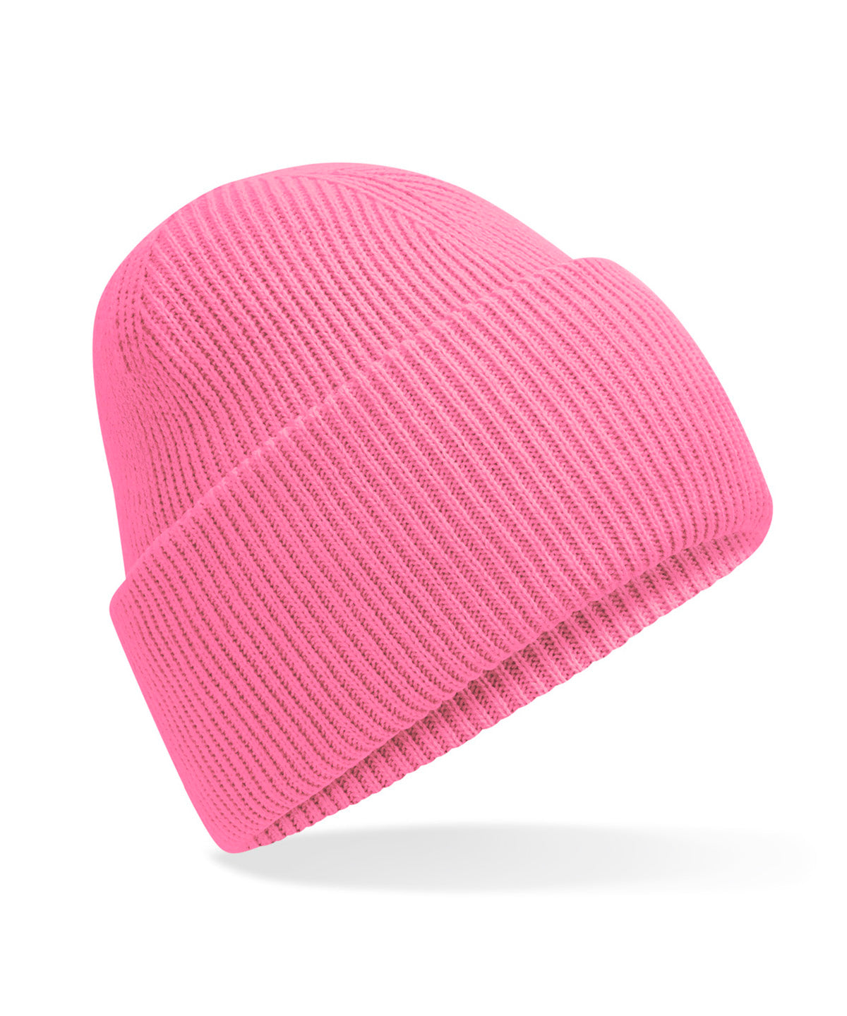 Beanies - Klassisk djupvikt mössa True Pink One size