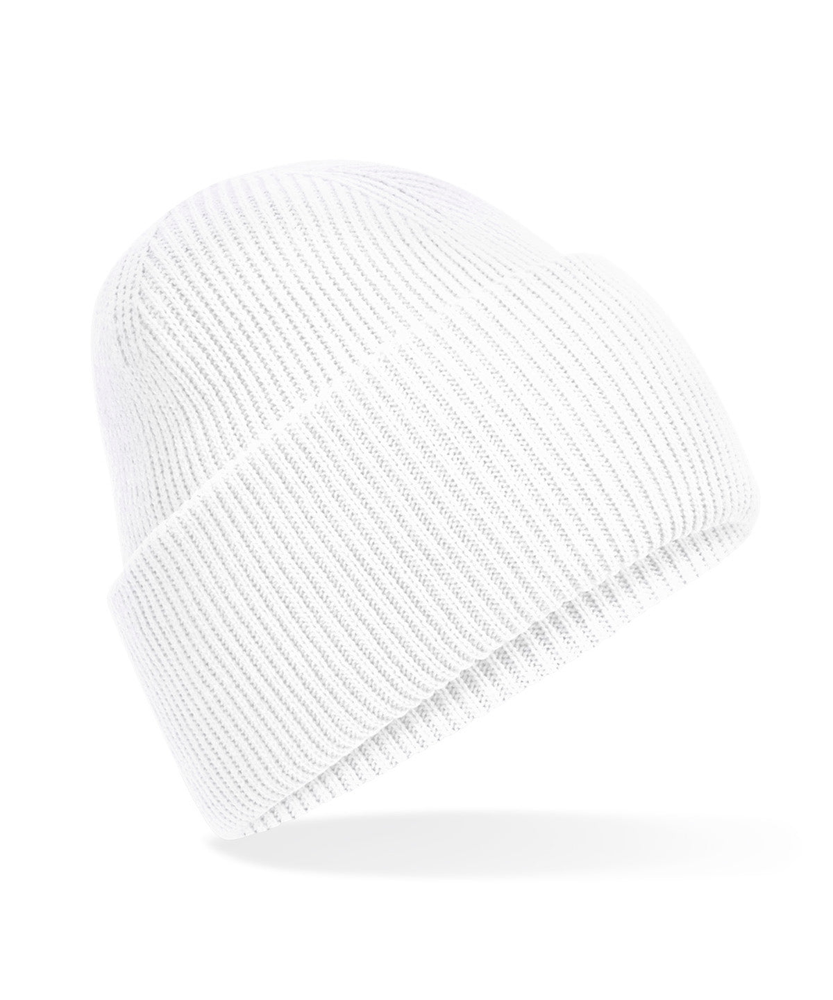 Beanies - Klassisk djupvikt mössa White One size