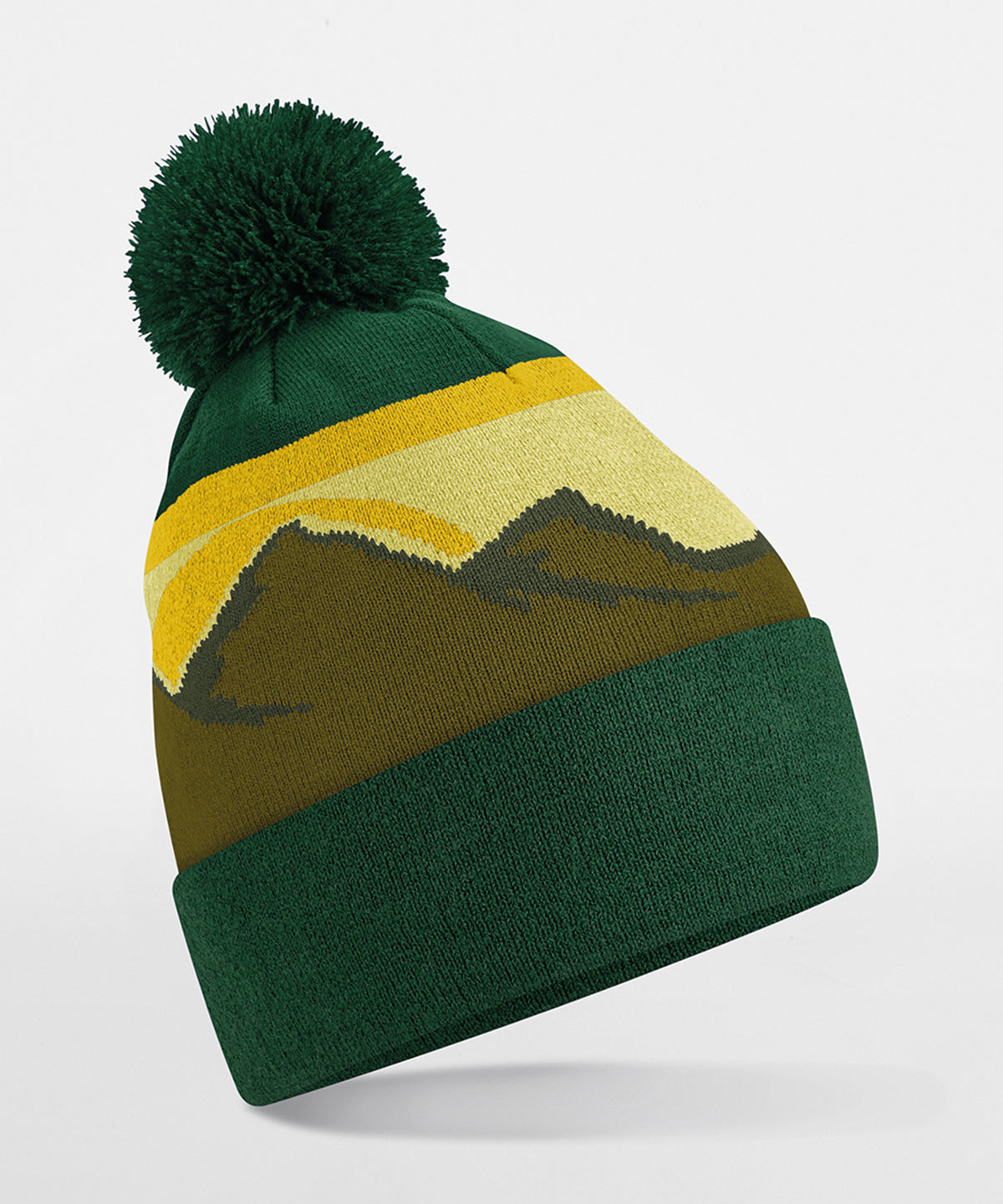 Beanies - Mountain Peaks Pompom Mössa