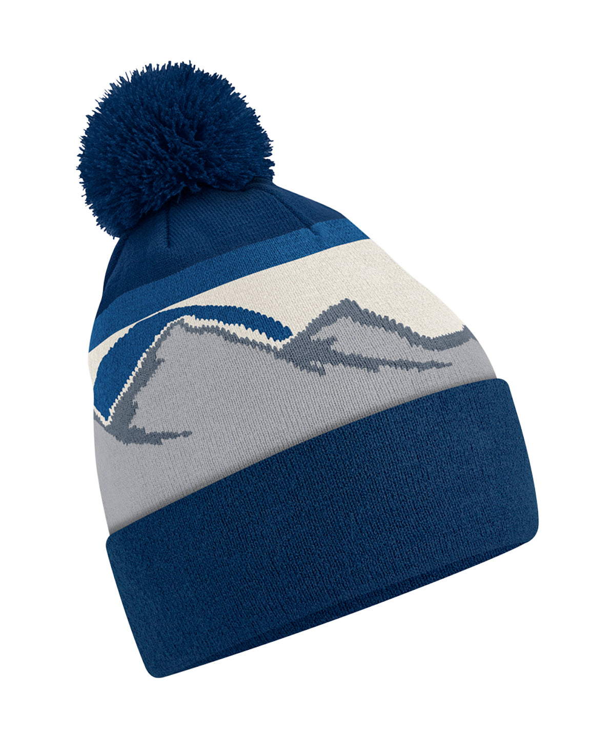 Beanies - Mountain Peaks Pompom Mössa Rocky Peaks One size