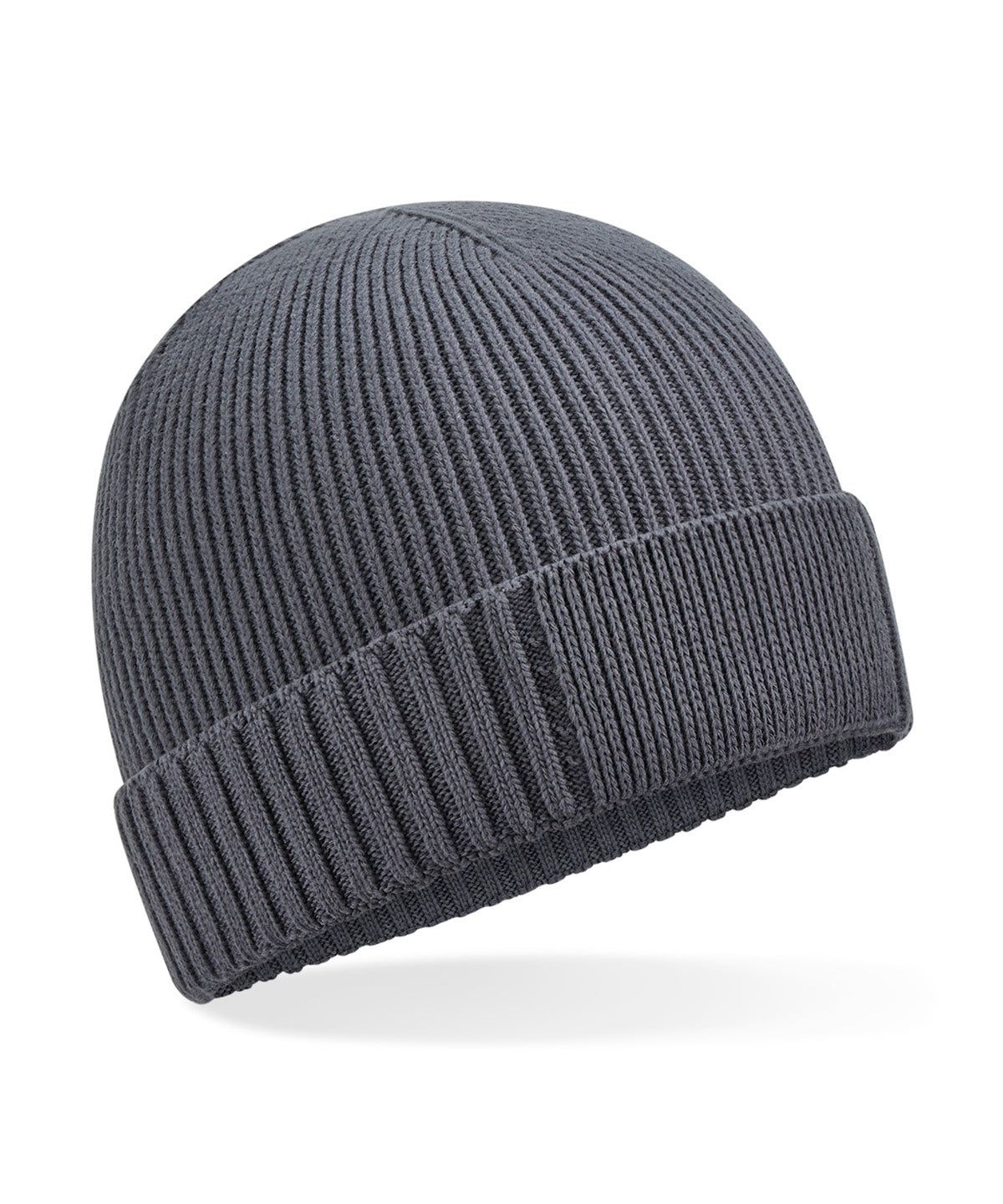 Beanies - Ekologisk Bomullsmössa Graphite Grey One size