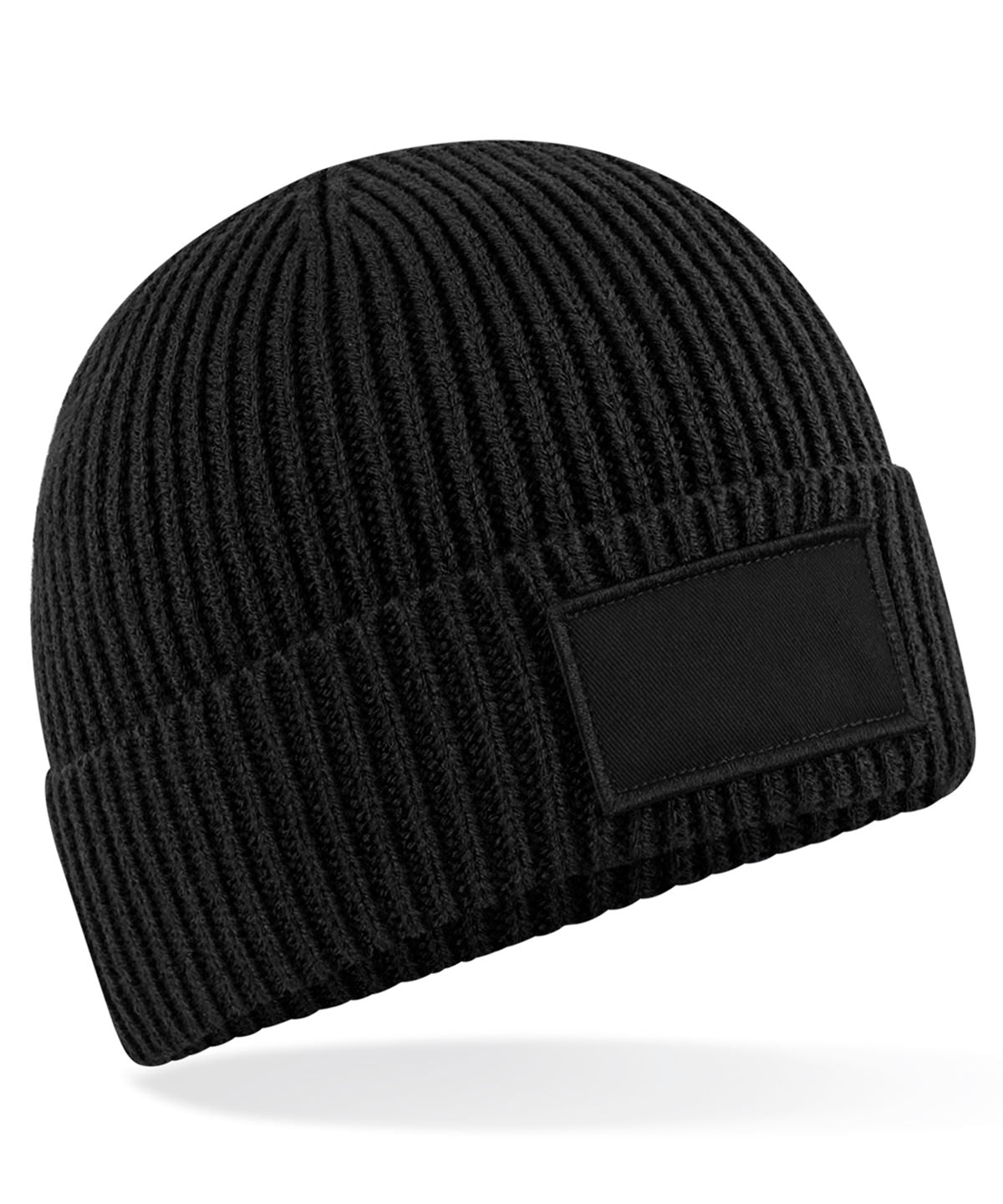 Beanies - Mode Patch Beanie Black One size