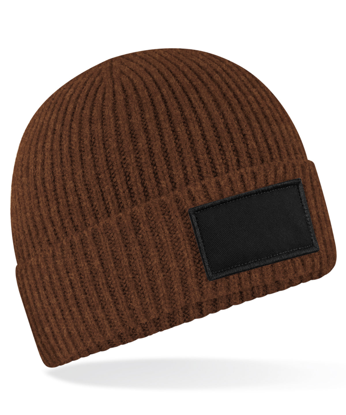 Beanies - Mode Patch Beanie Walnut Black One size