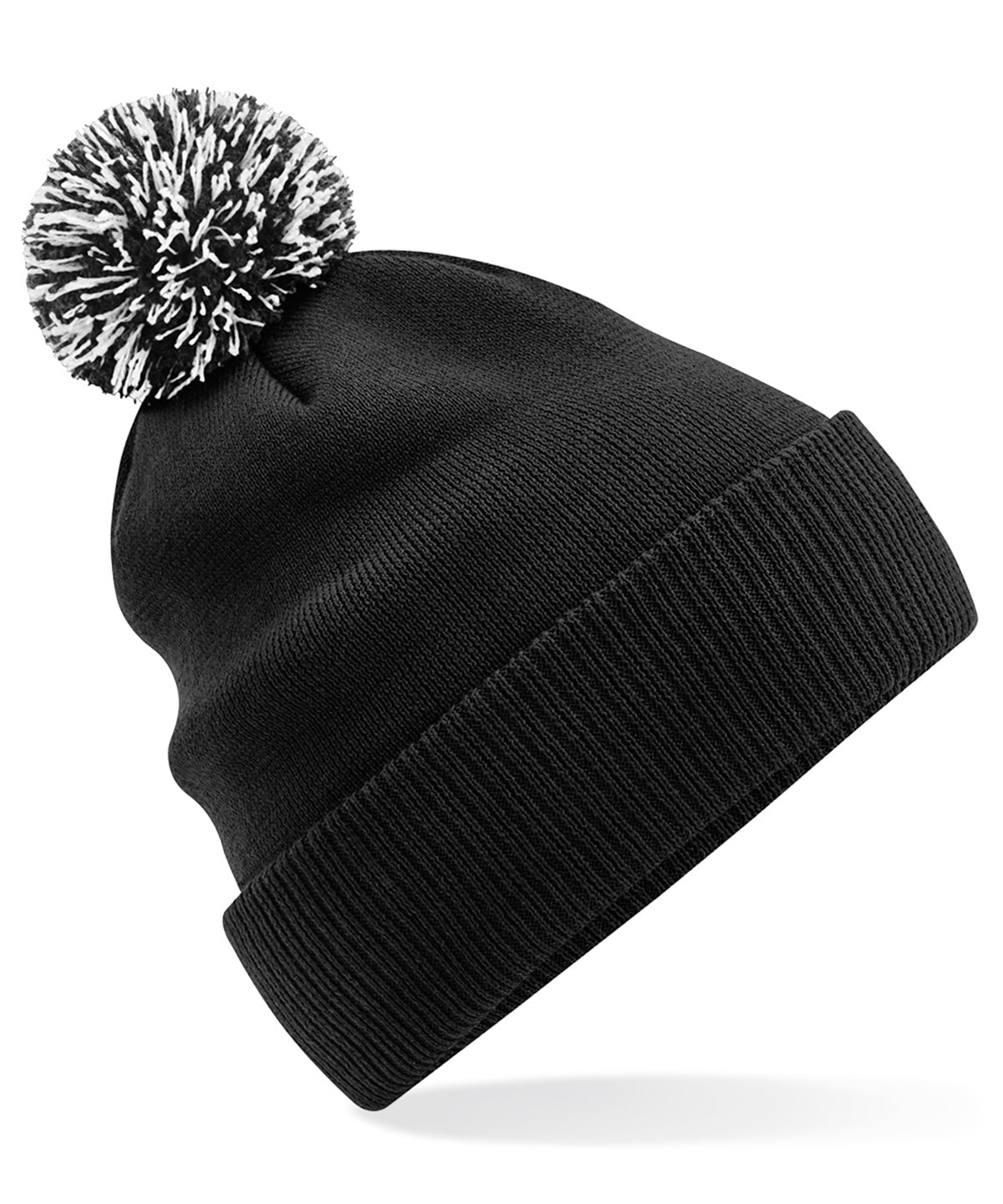 Beanies - Återvunnen Snowstar® Beanie Black White One size