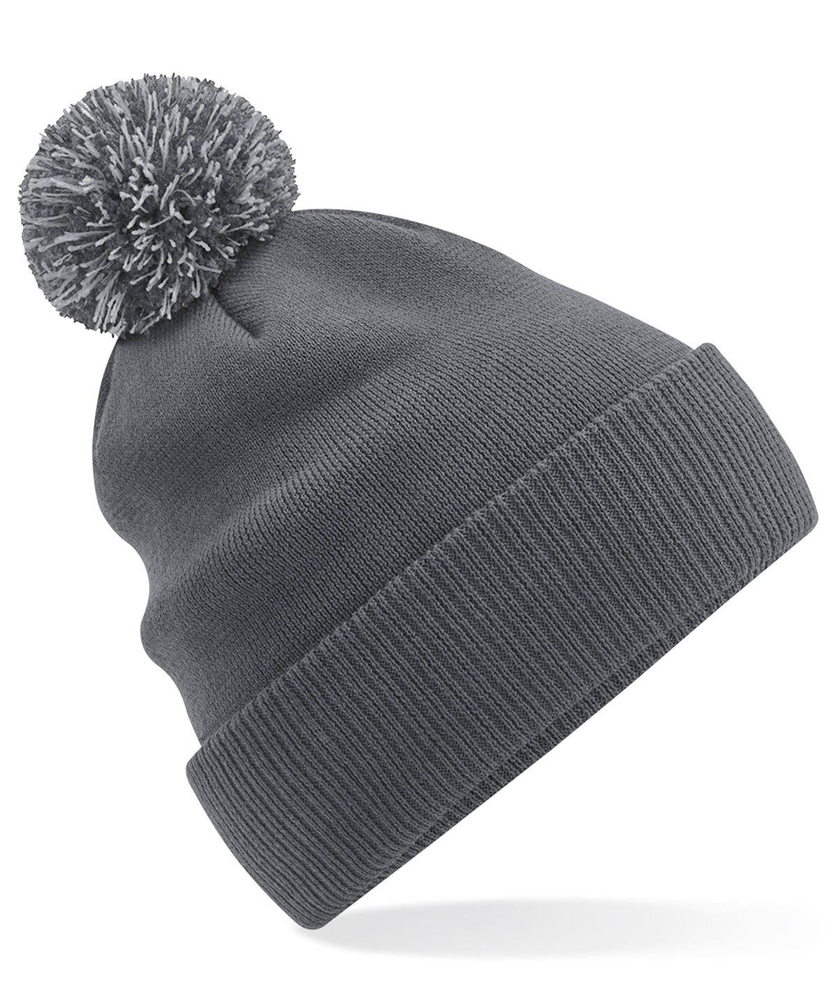 Beanies - Återvunnen Snowstar® Beanie Graphite Grey Light Grey One size